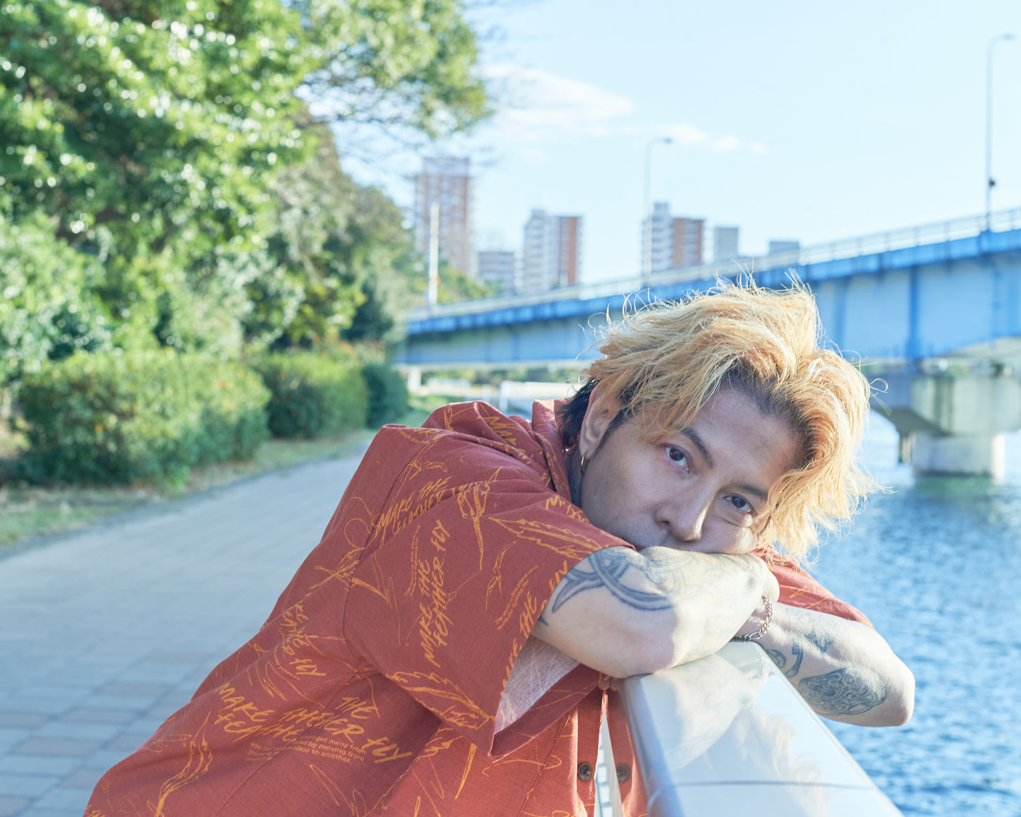 【KJ×GDC collab】All-over pattern shirts