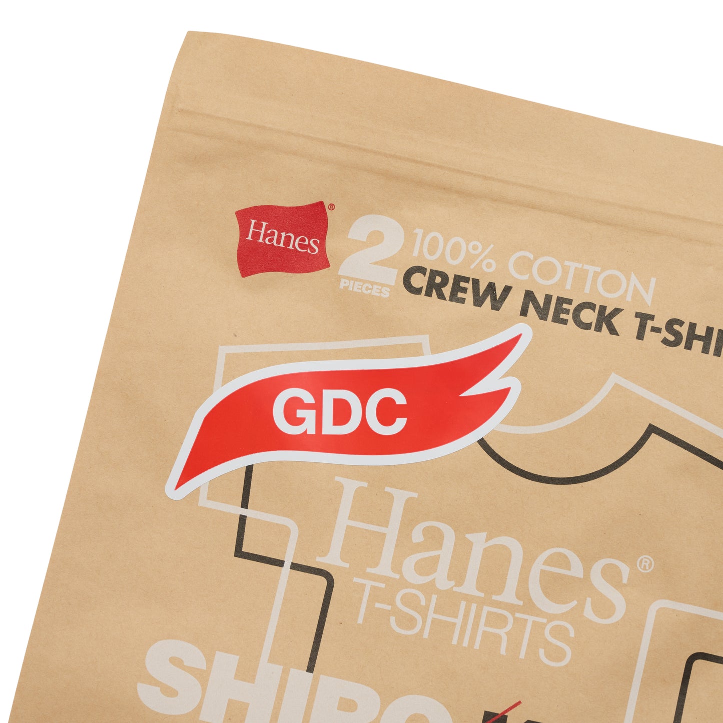【Hanes×GDC】SHIRO KURO 2pack T