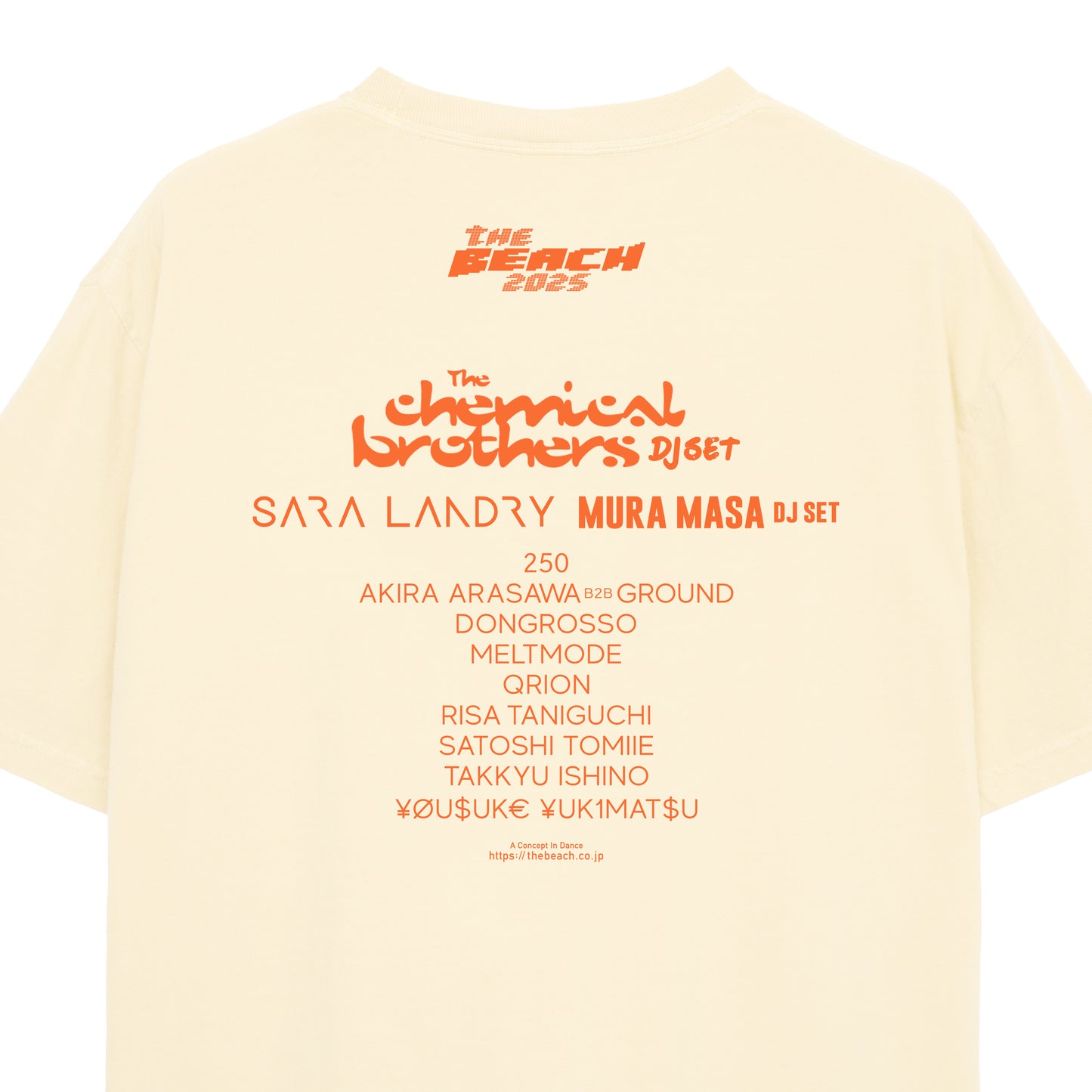 【beach2025×GDC collabo】t-shirts