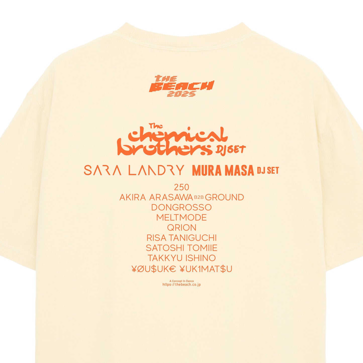 【beach2025×GDC collabo】t-shirts