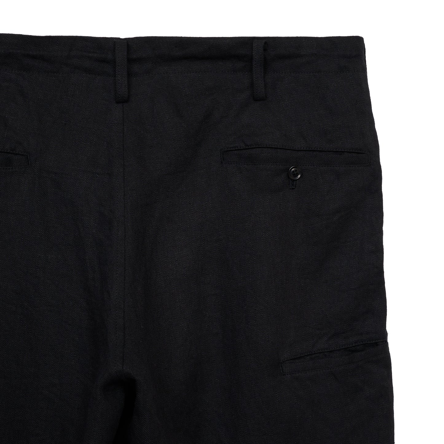 【S’YTE × GDC】VINTAGE LINEN CHINO CLOTH OCTAGON STAR EMBROIDERY WAIST-STRING PANTS