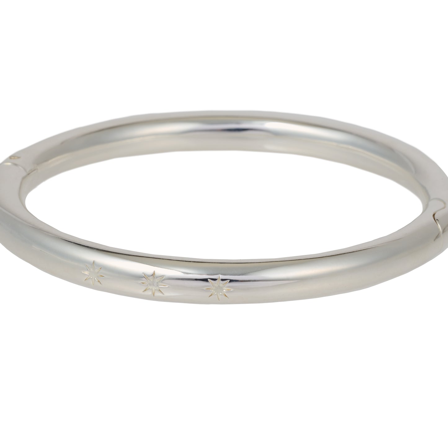 rolling stone bangle(silver)