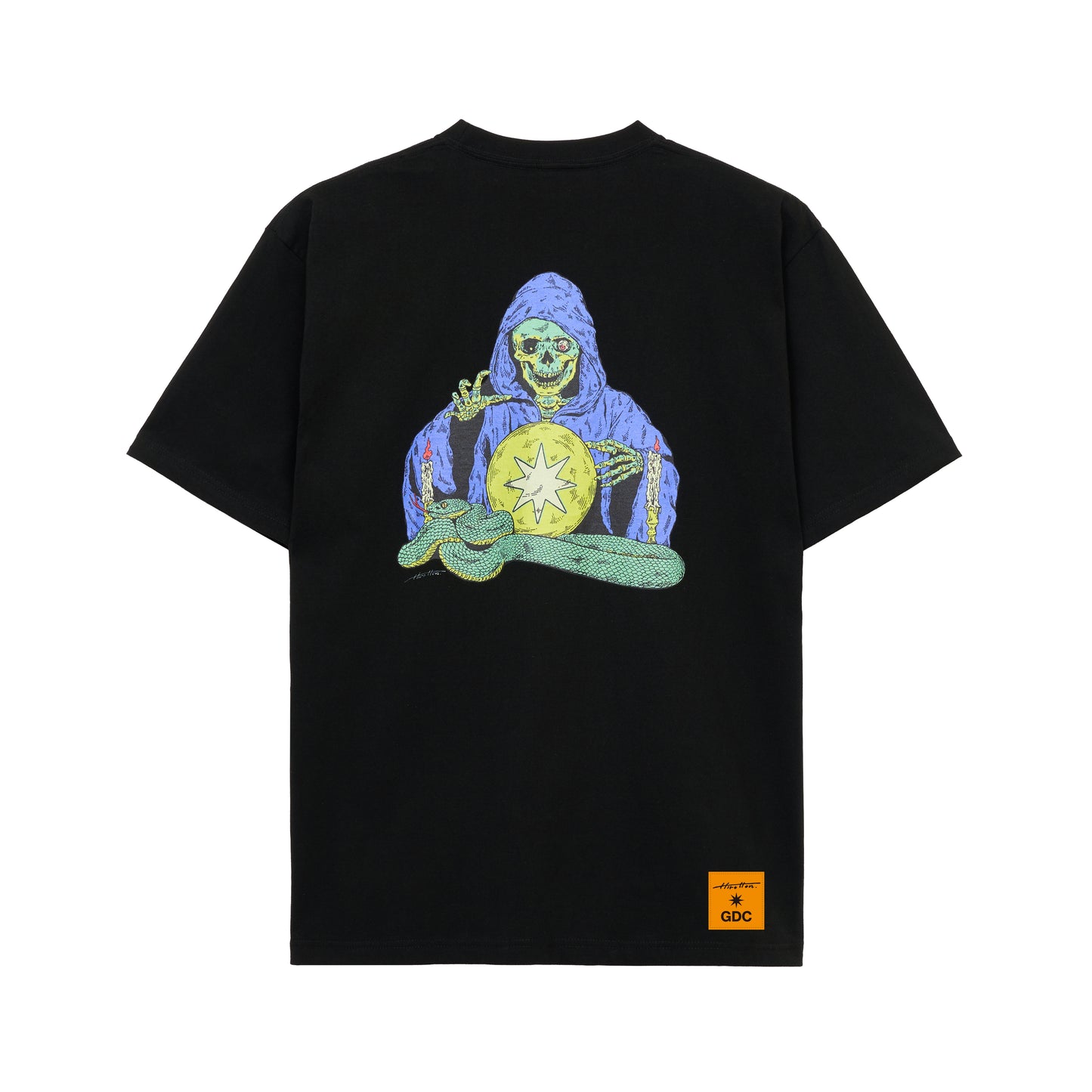 【HIROTTON×GDC collabo】skull T-shirt