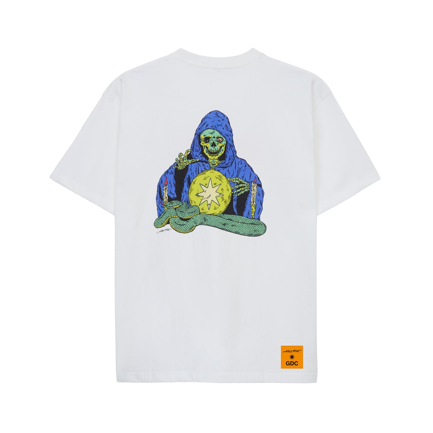 【HIROTTON×GDC collabo】skull T-shirt