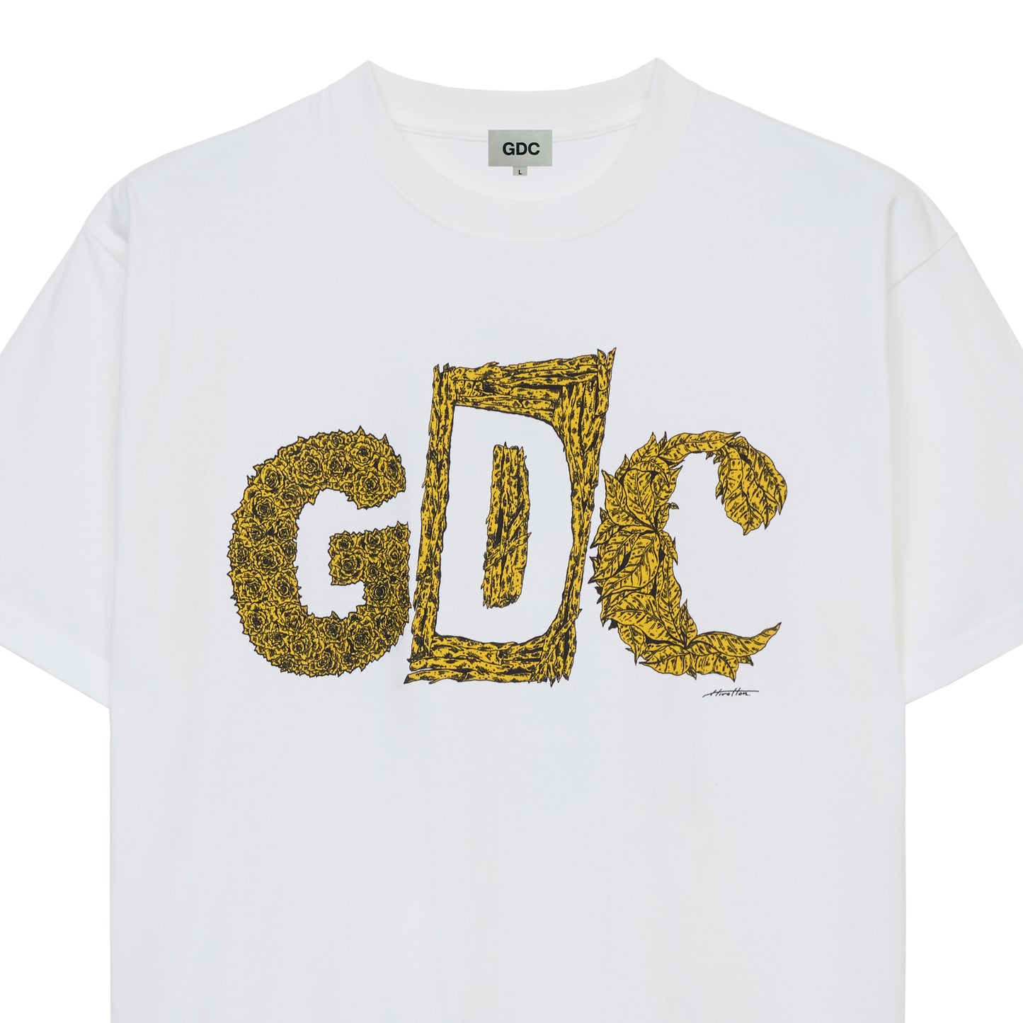 【HIROTTON×GDC collabo】botanical T-shirt