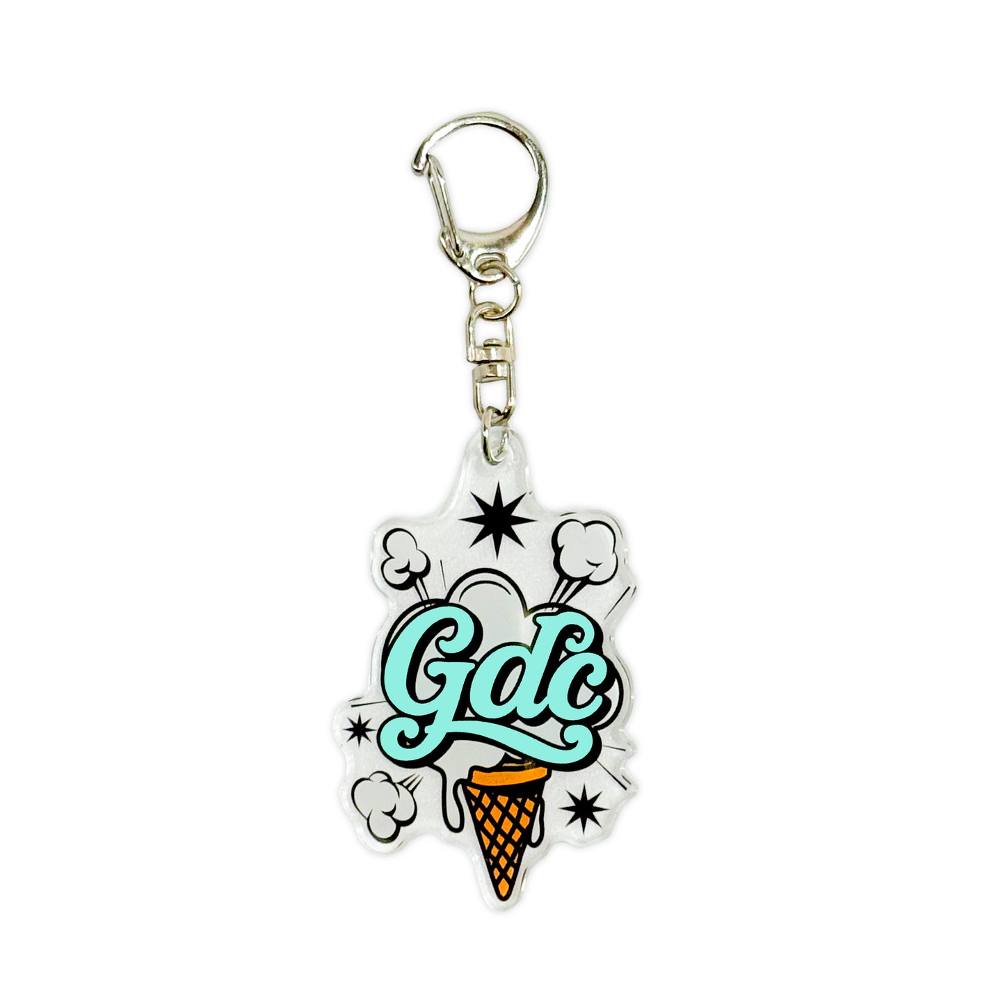【Lily's icecream®︎ × GDC】tiedye Tee (Tee + key holder+ sticker set)