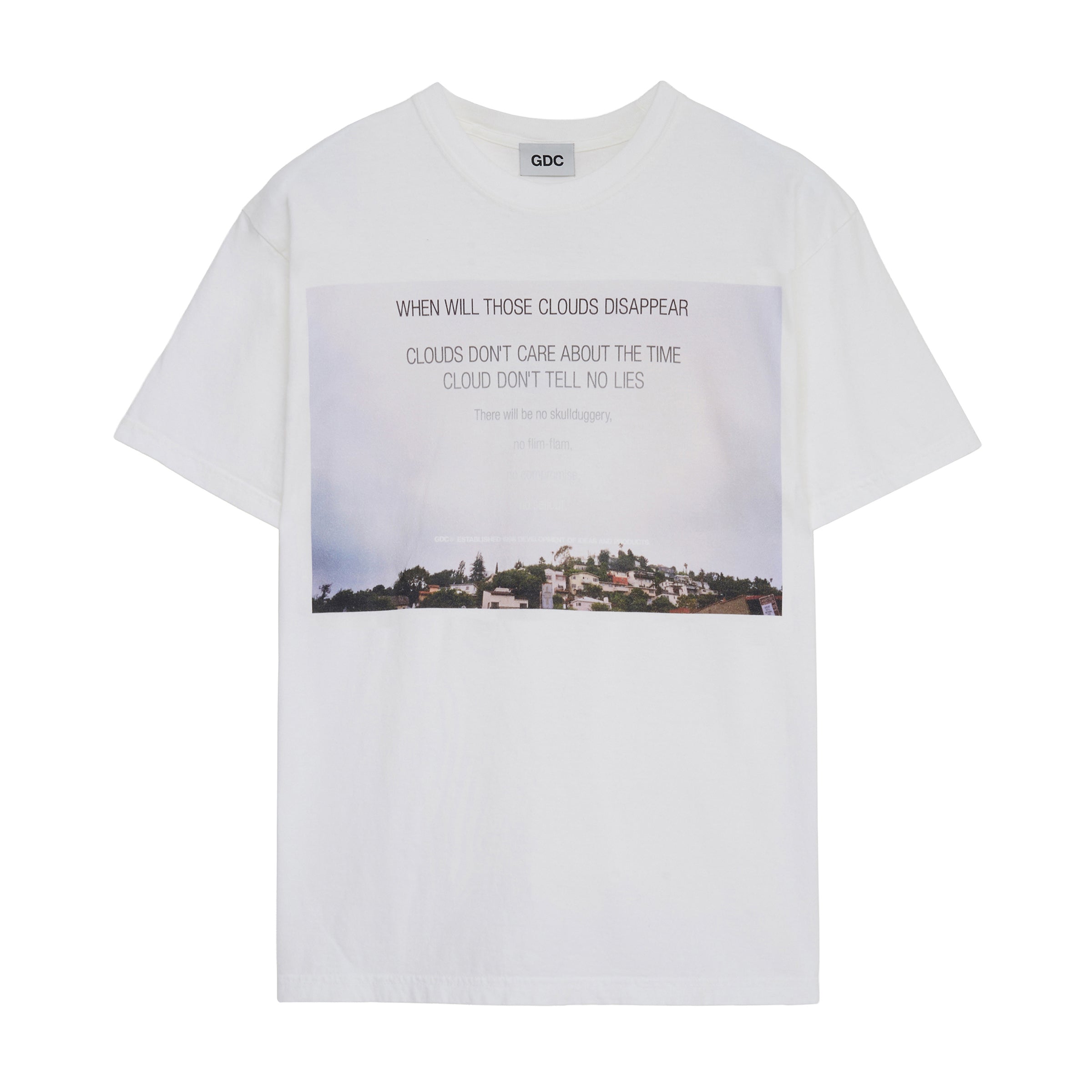 Photo Tee | OFF WHITE | SKY – GDC