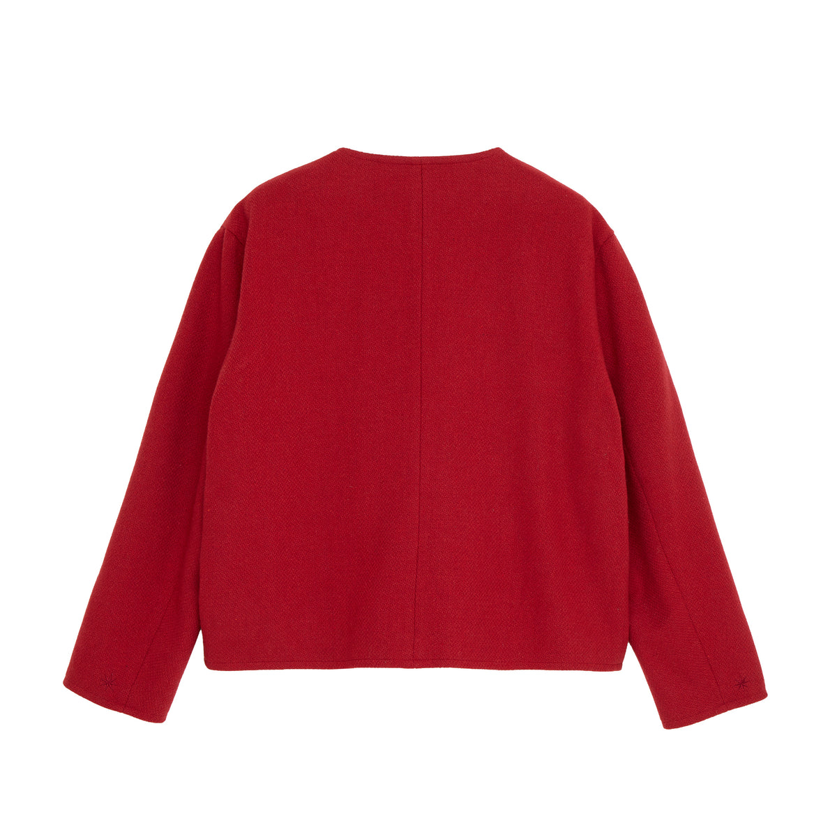 Collarless Jacket
