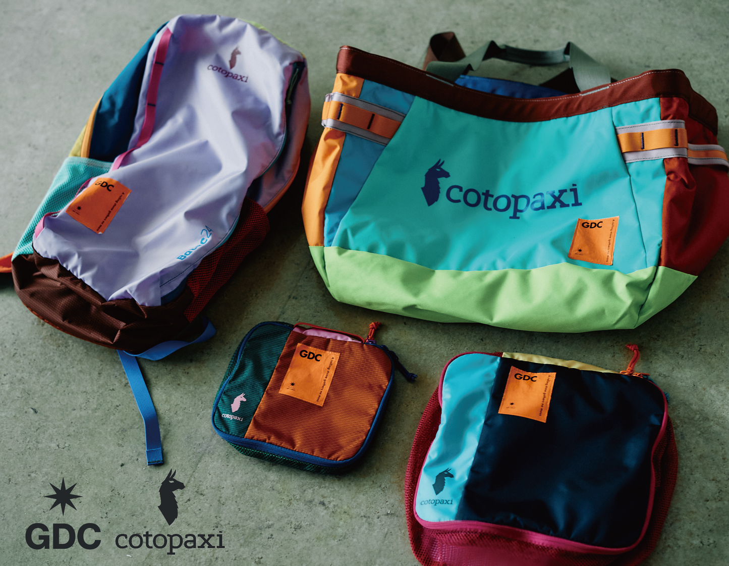 【Cotopaxi×GDC】CUBO 10L TRAVEL CUBE DEL DIA