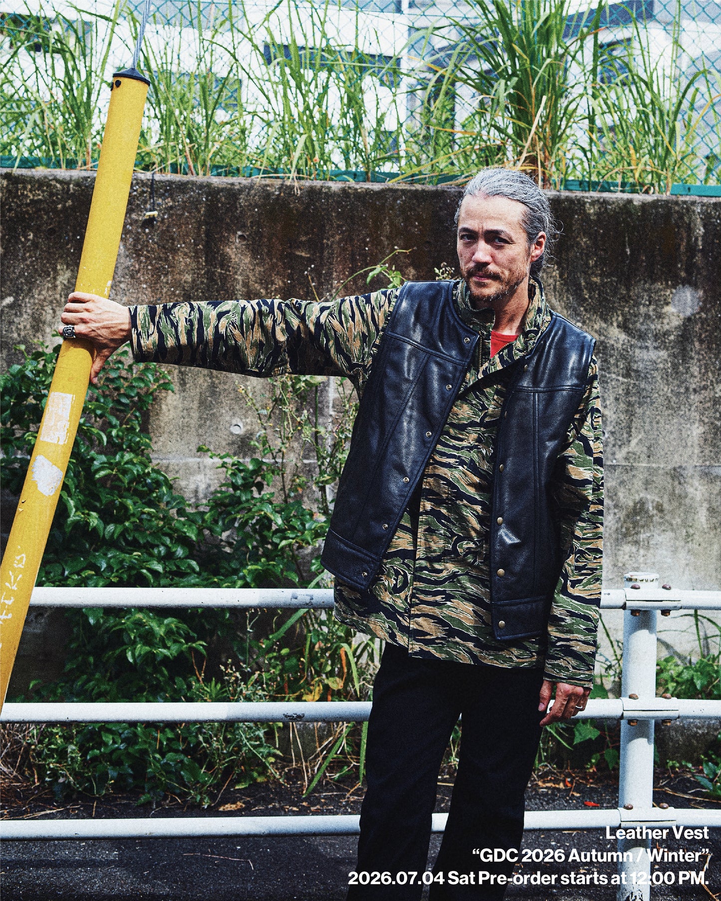 Leather Sherpa Vest(発送予定:2026年12月上旬~)