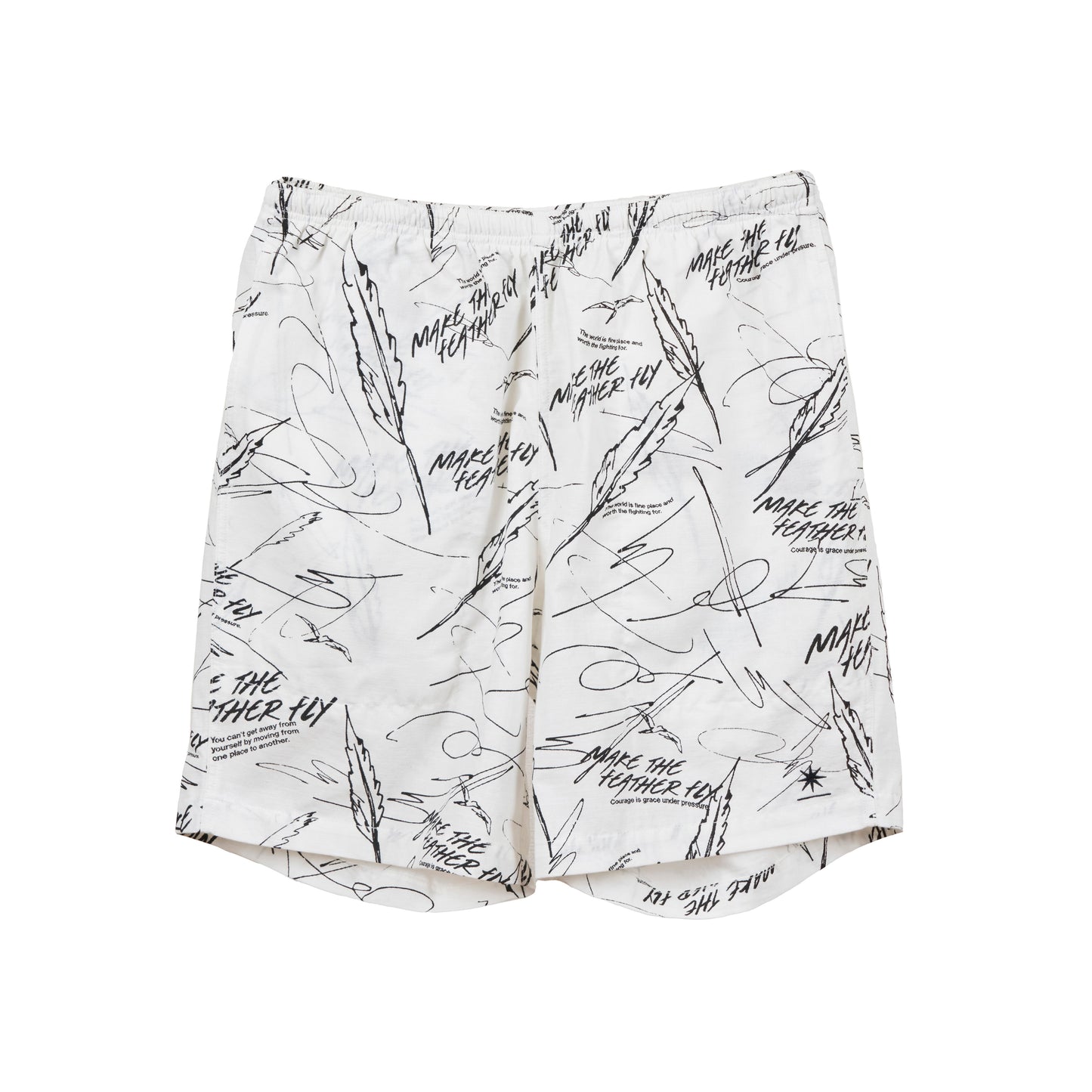 All-over pattern shorts