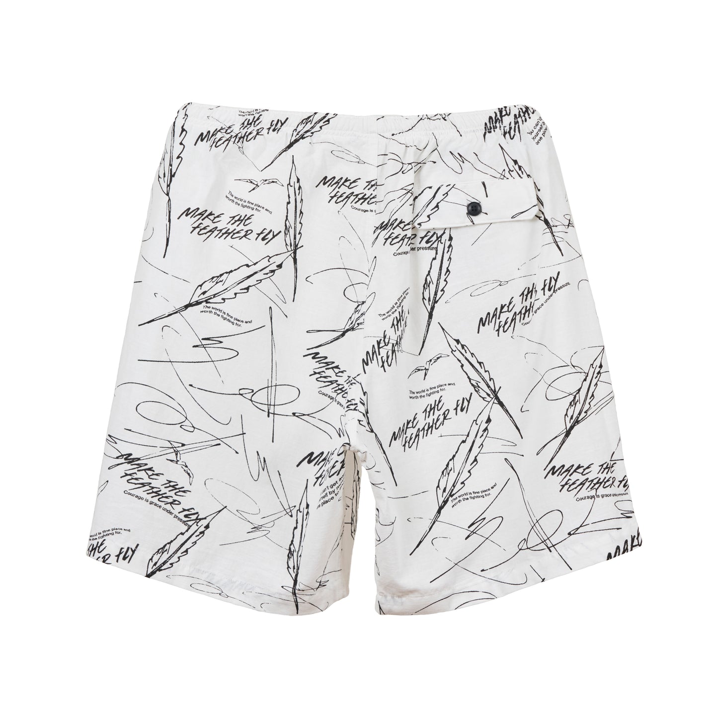 All-over pattern shorts