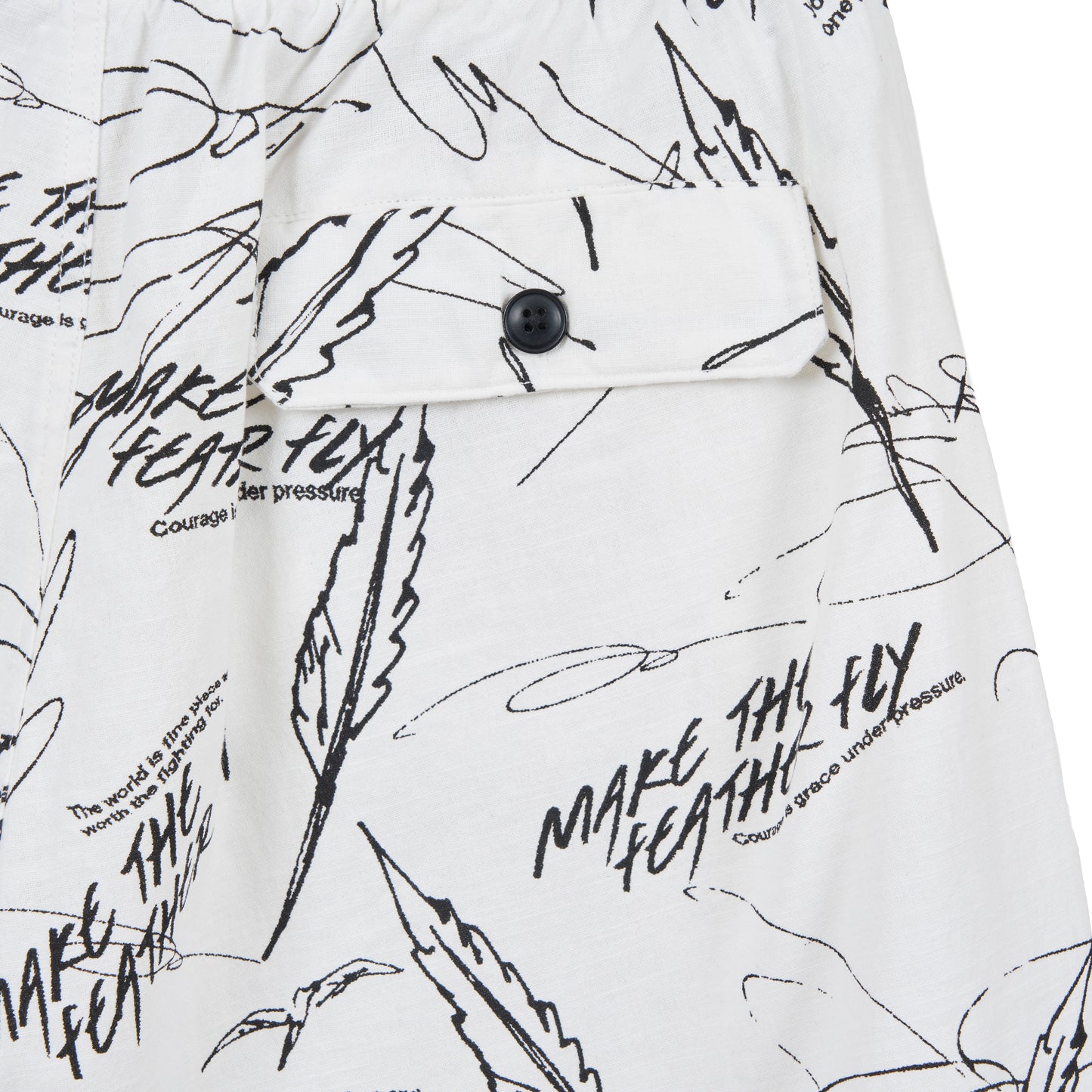 All-over pattern shorts