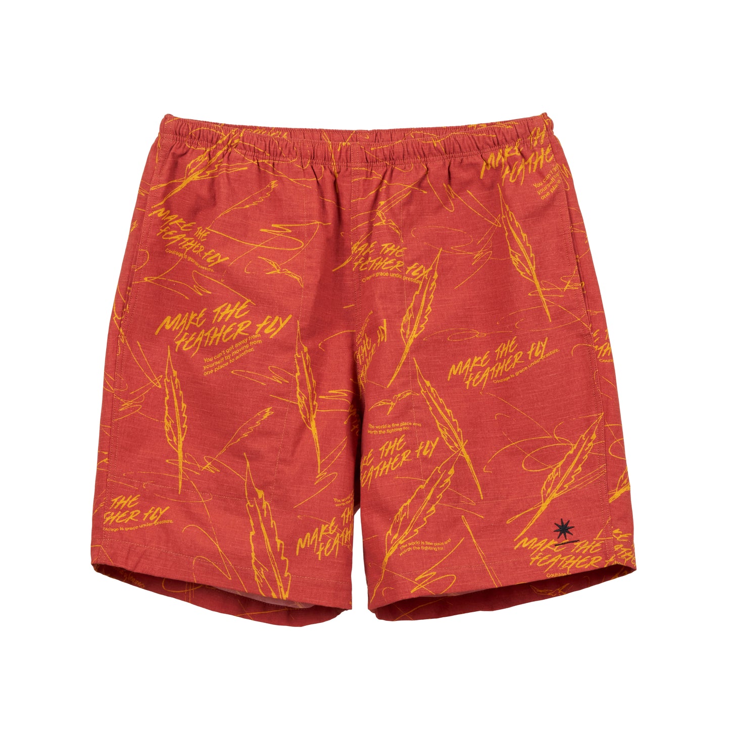 All-over pattern shorts