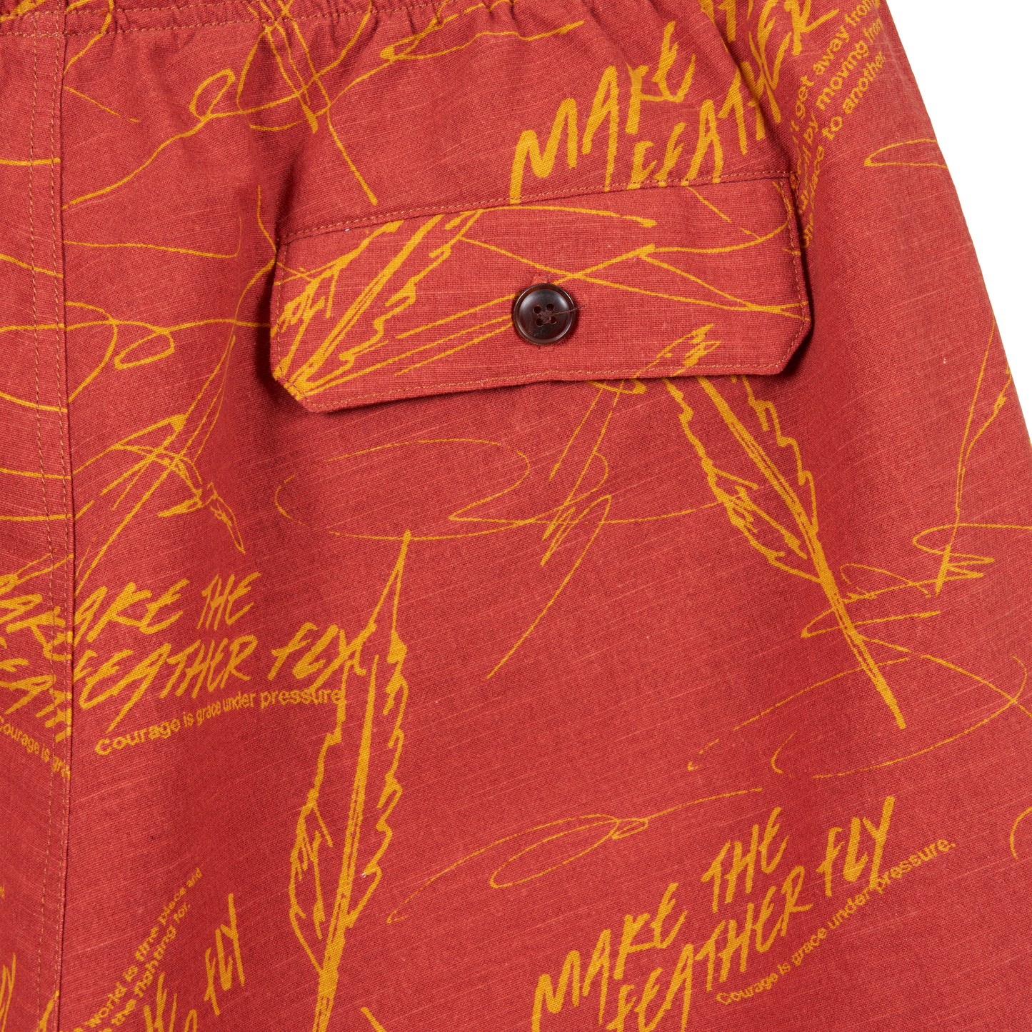 All-over pattern shorts