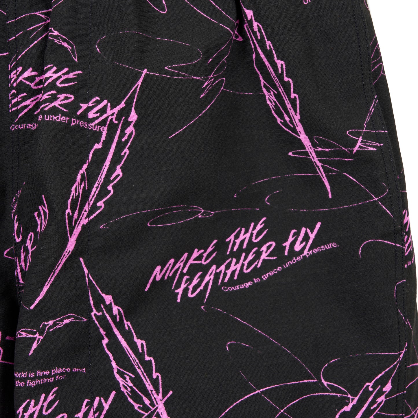 All-over pattern shorts