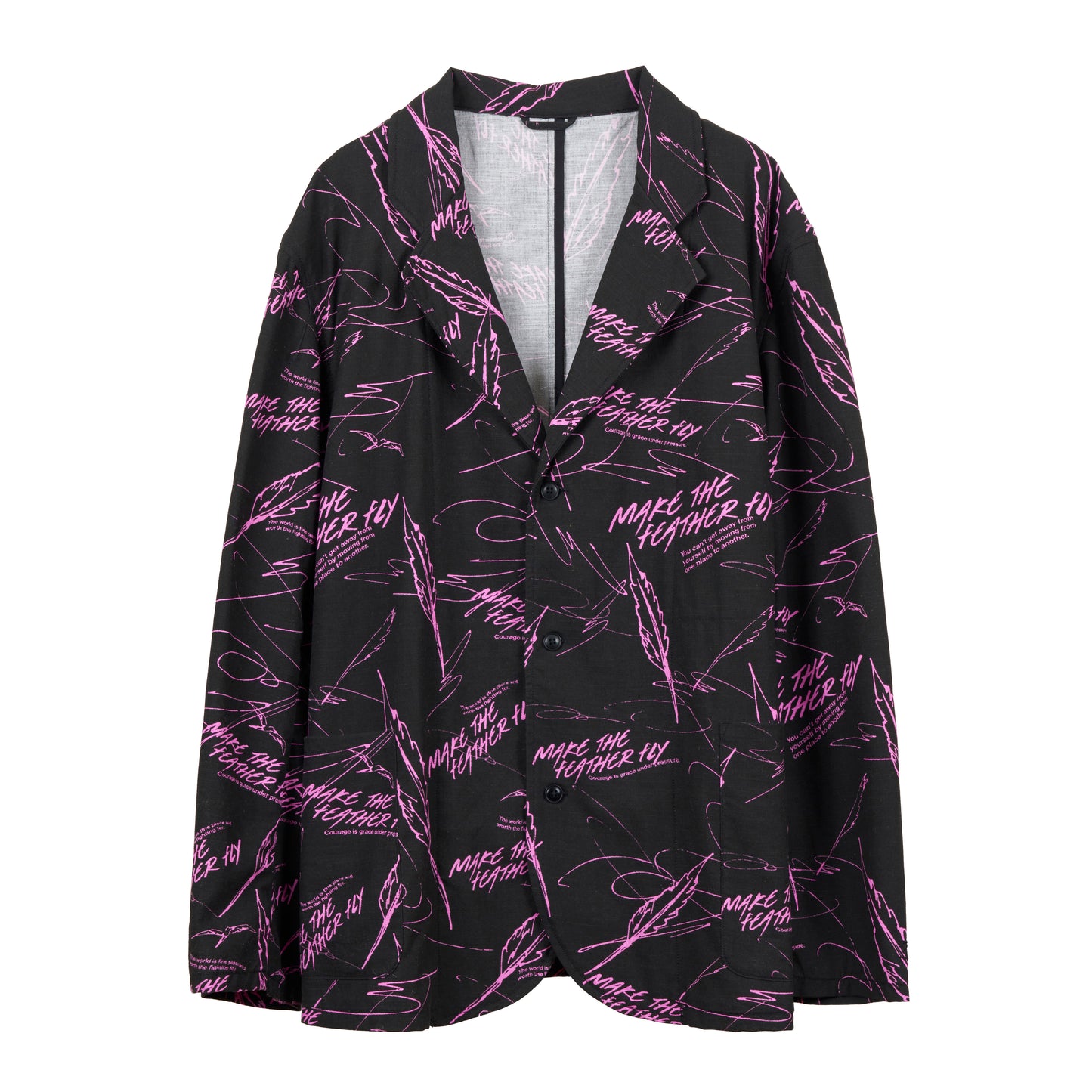 All-over pattern jacket