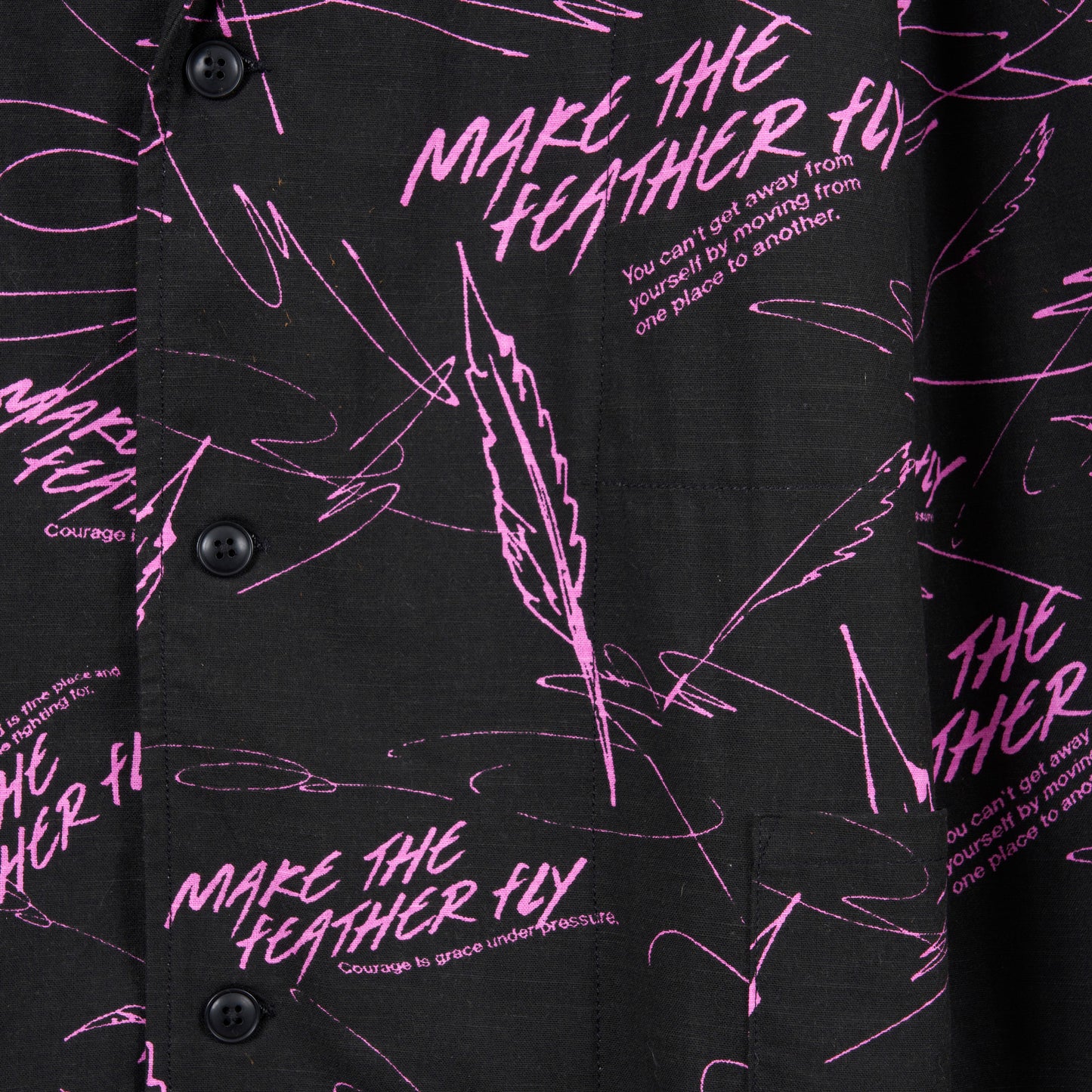All-over pattern jacket