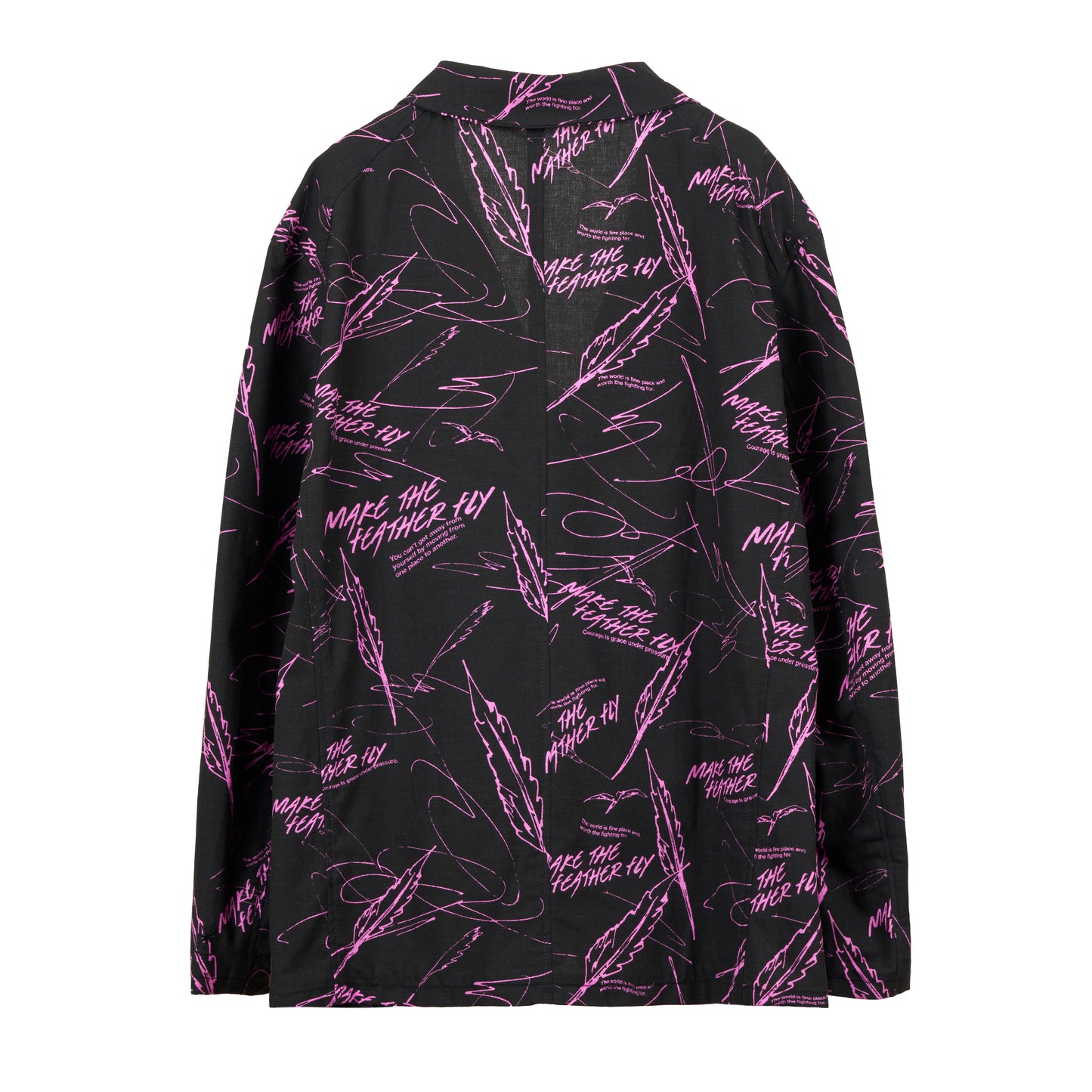 All-over pattern jacket
