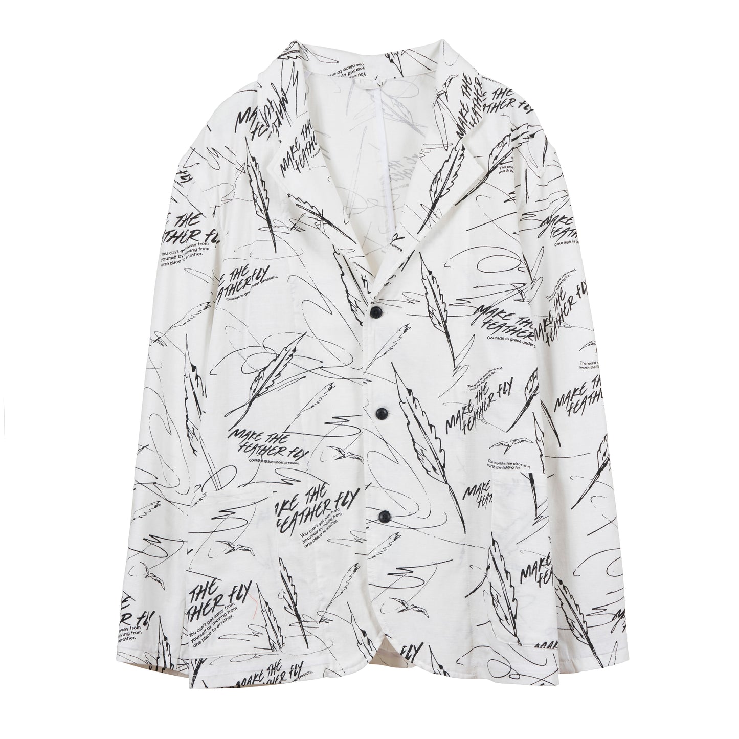 All-over pattern jacket