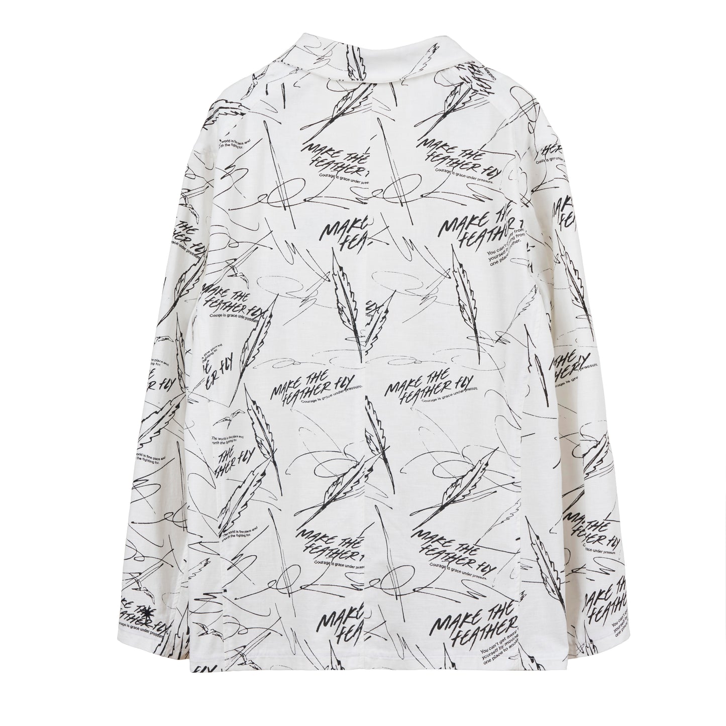 All-over pattern jacket