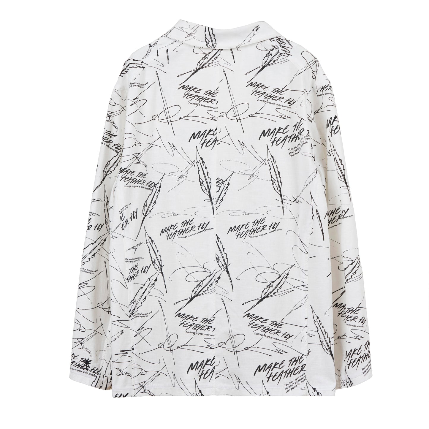 All-over pattern jacket