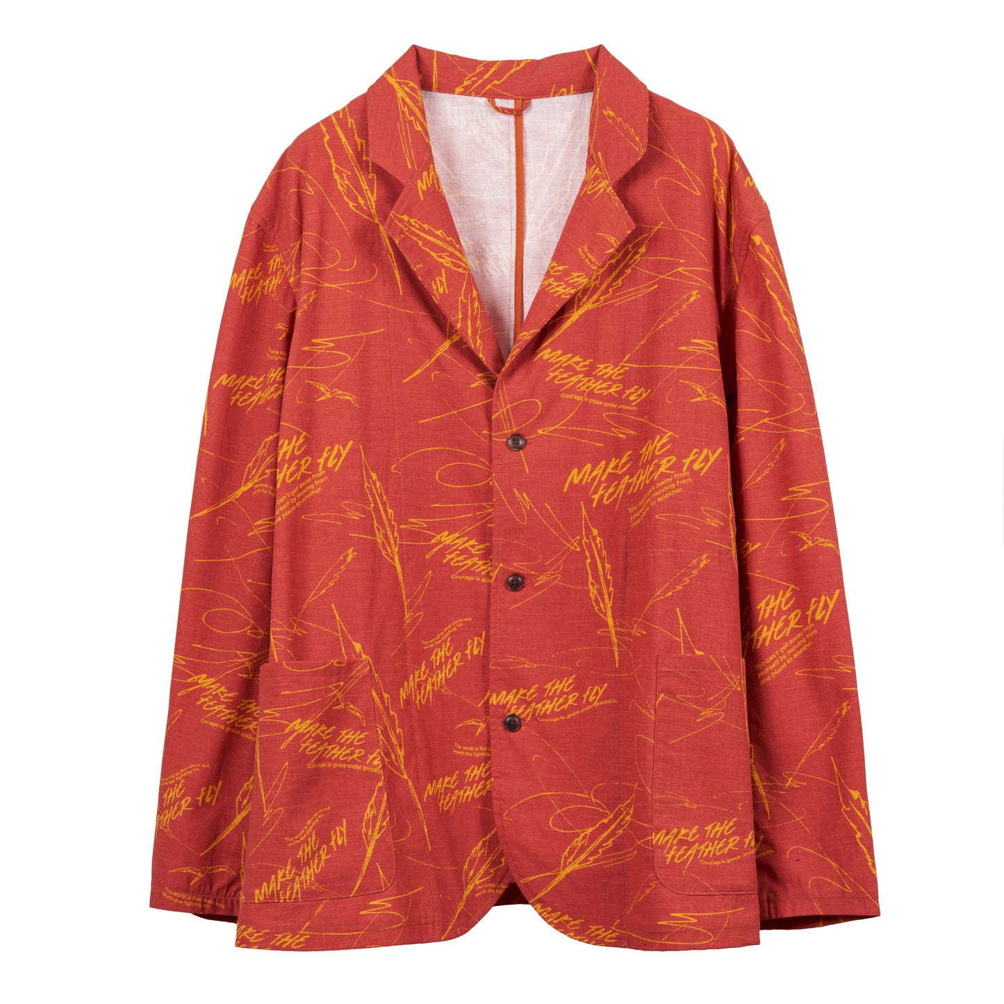 All-over pattern jacket