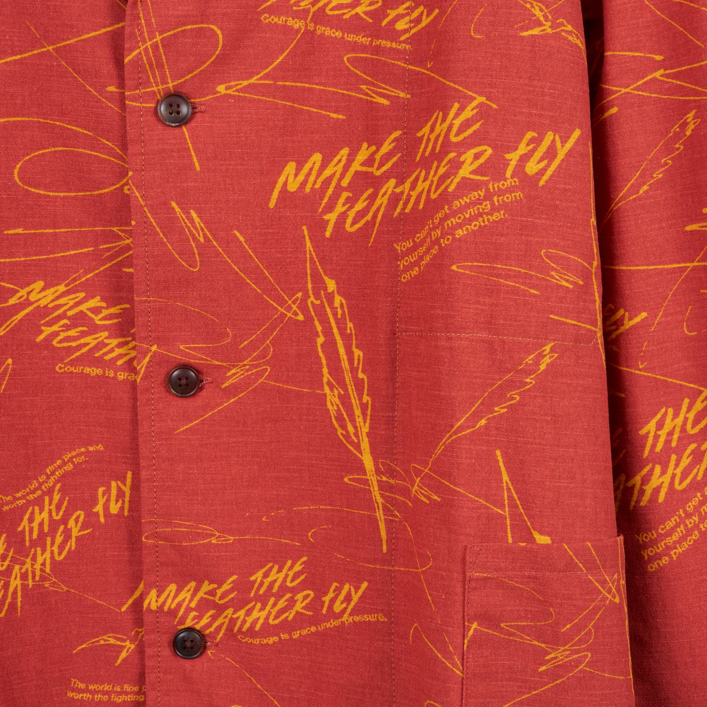 All-over pattern jacket
