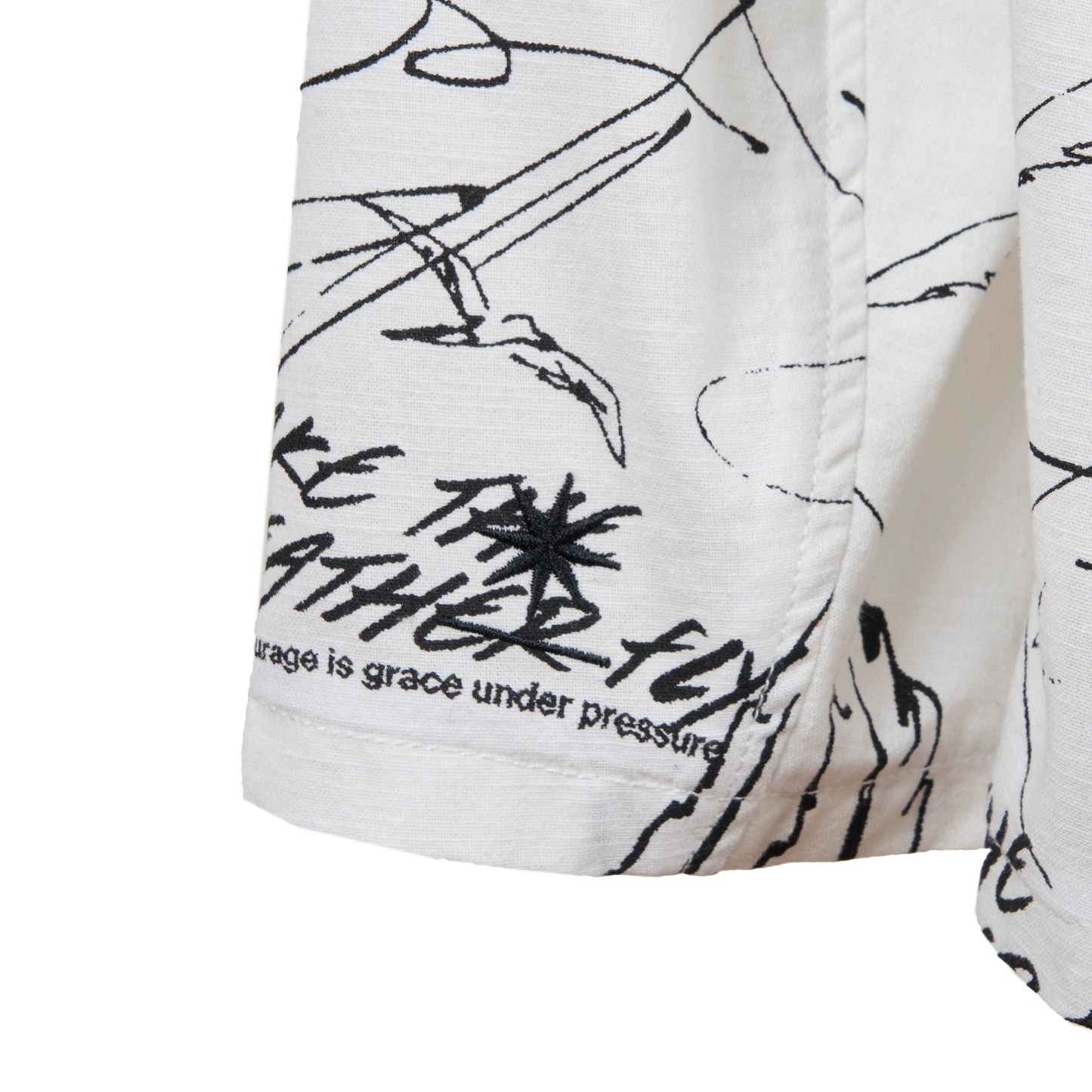 All-over pattern jacket