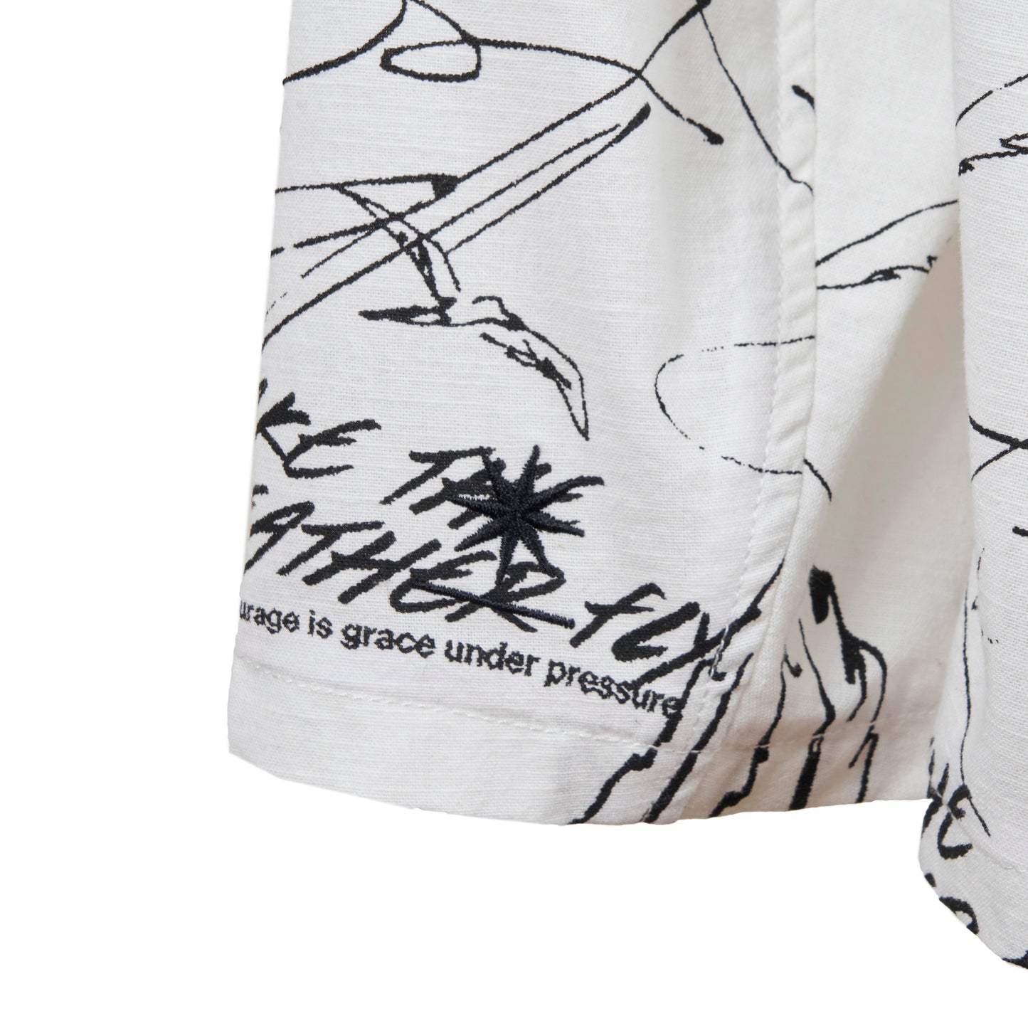 All-over pattern jacket
