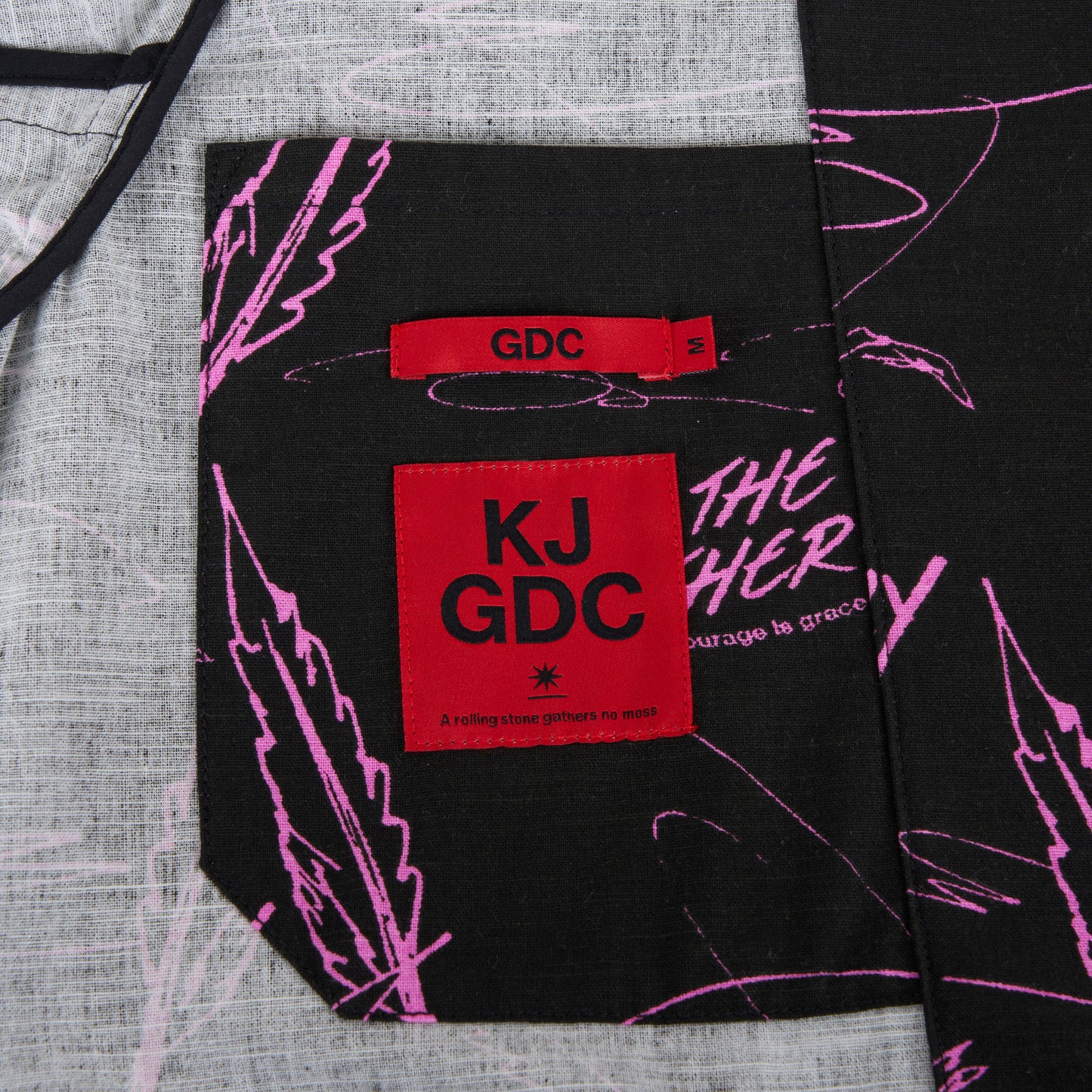All-over pattern jacket