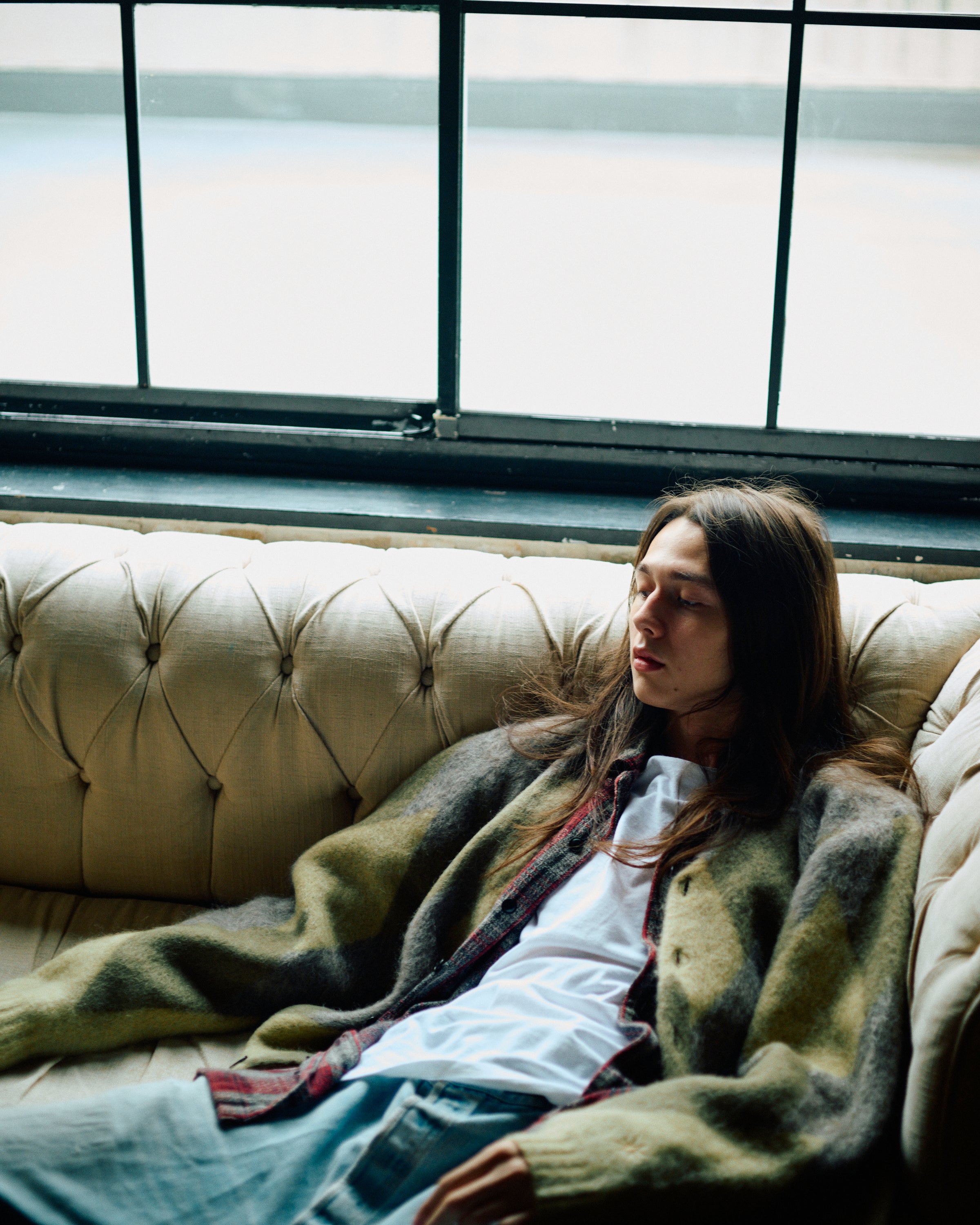 ARGYLE MOHAIR CARDIGAN – GDC