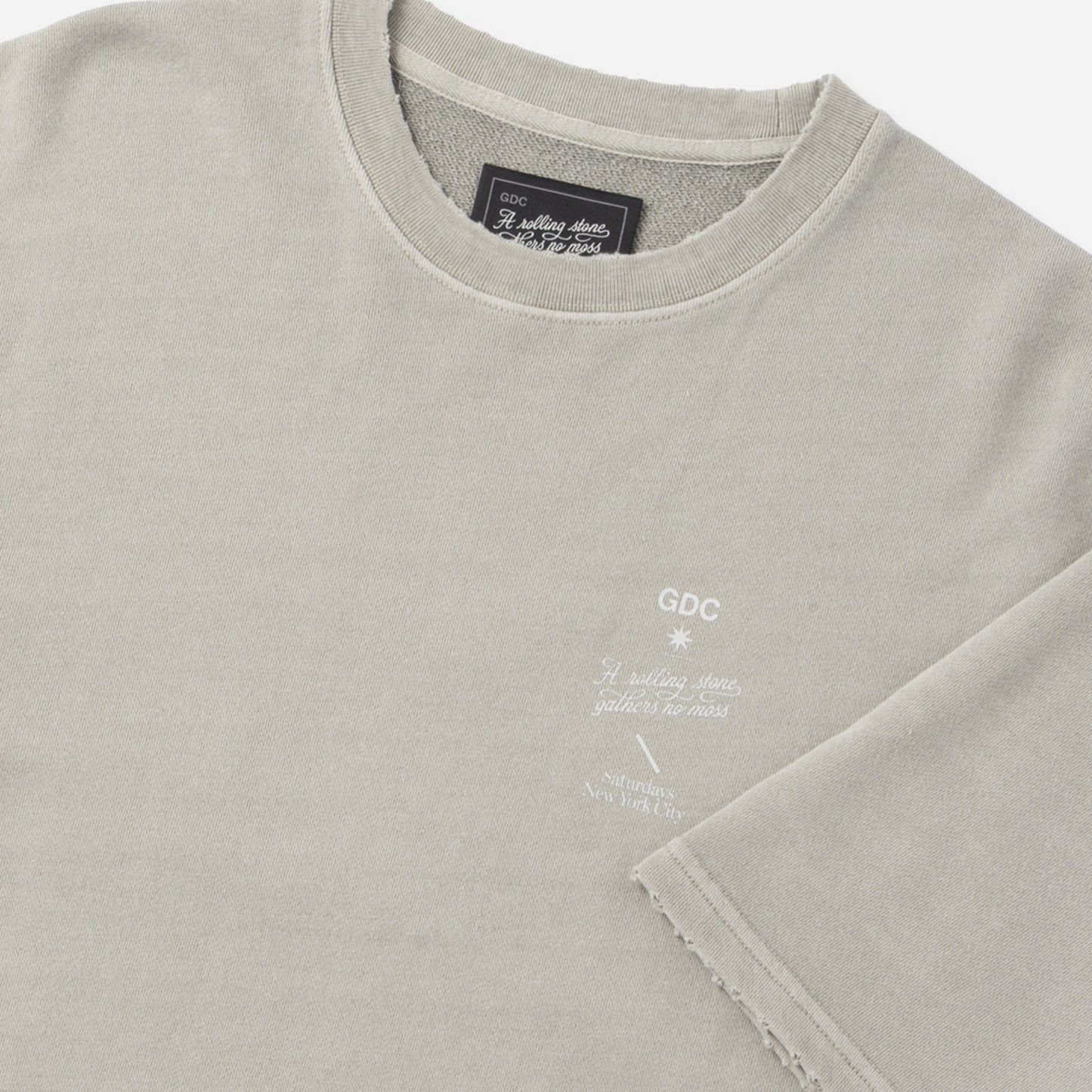 GDC×Saturdays NYC   Damaged SS Sweat