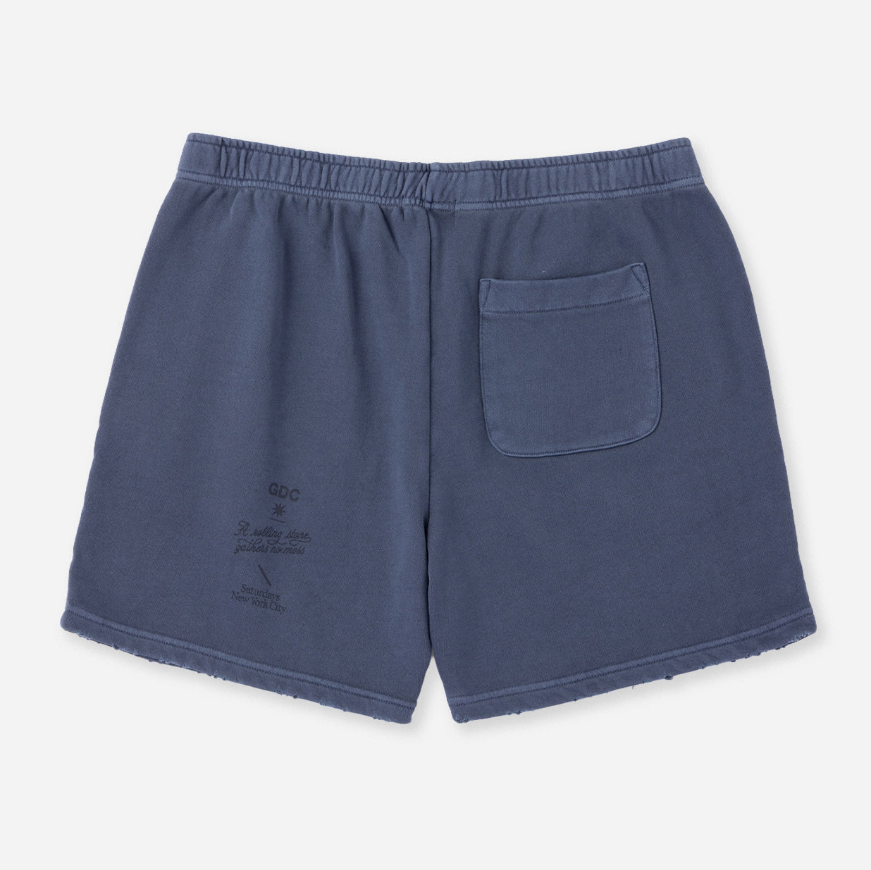 GDC×Saturdays NYC Austin Damaged Sweat Short Pants