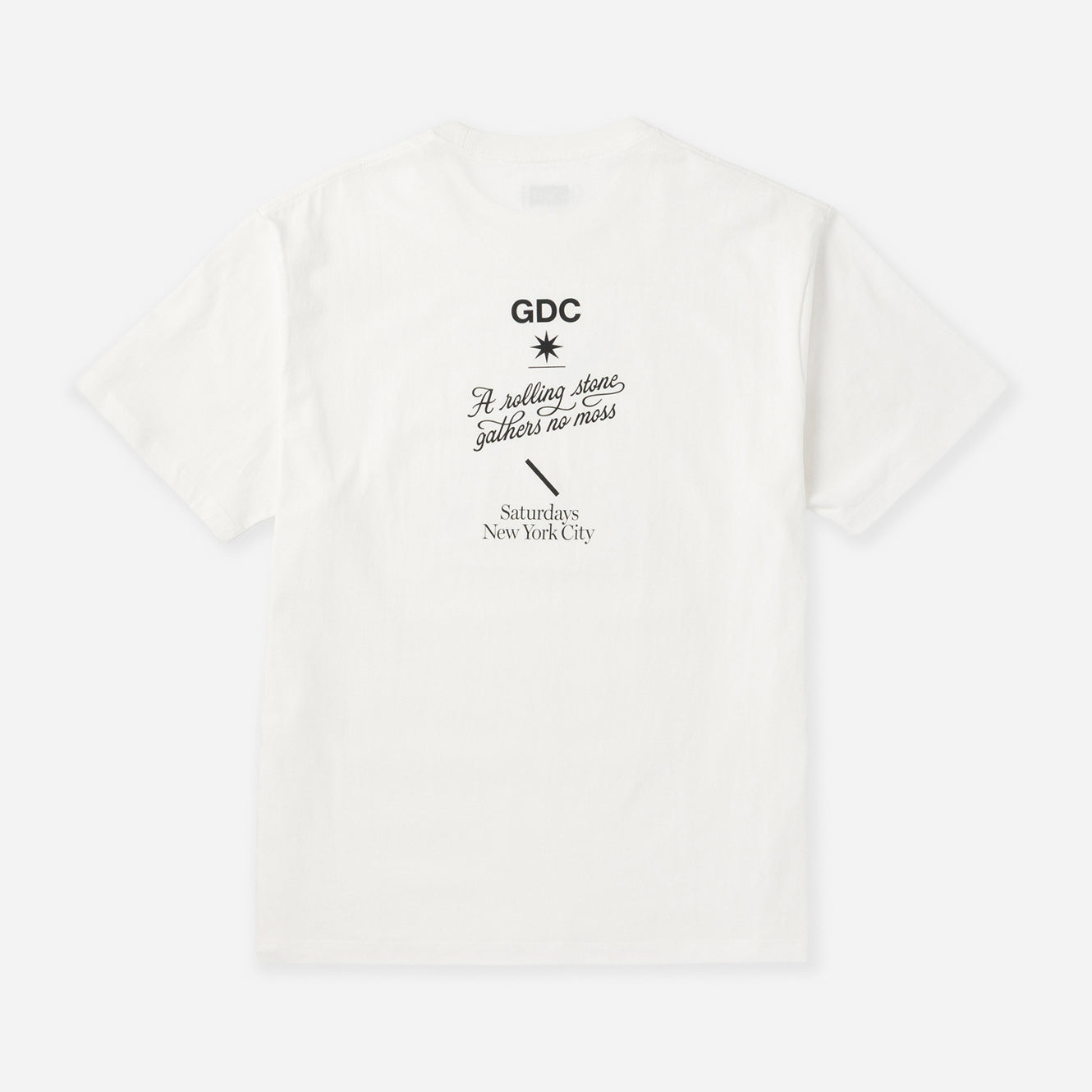 GDC×Saturdays NYC T-Shirt(発送予定：2026年8月下旬~)
