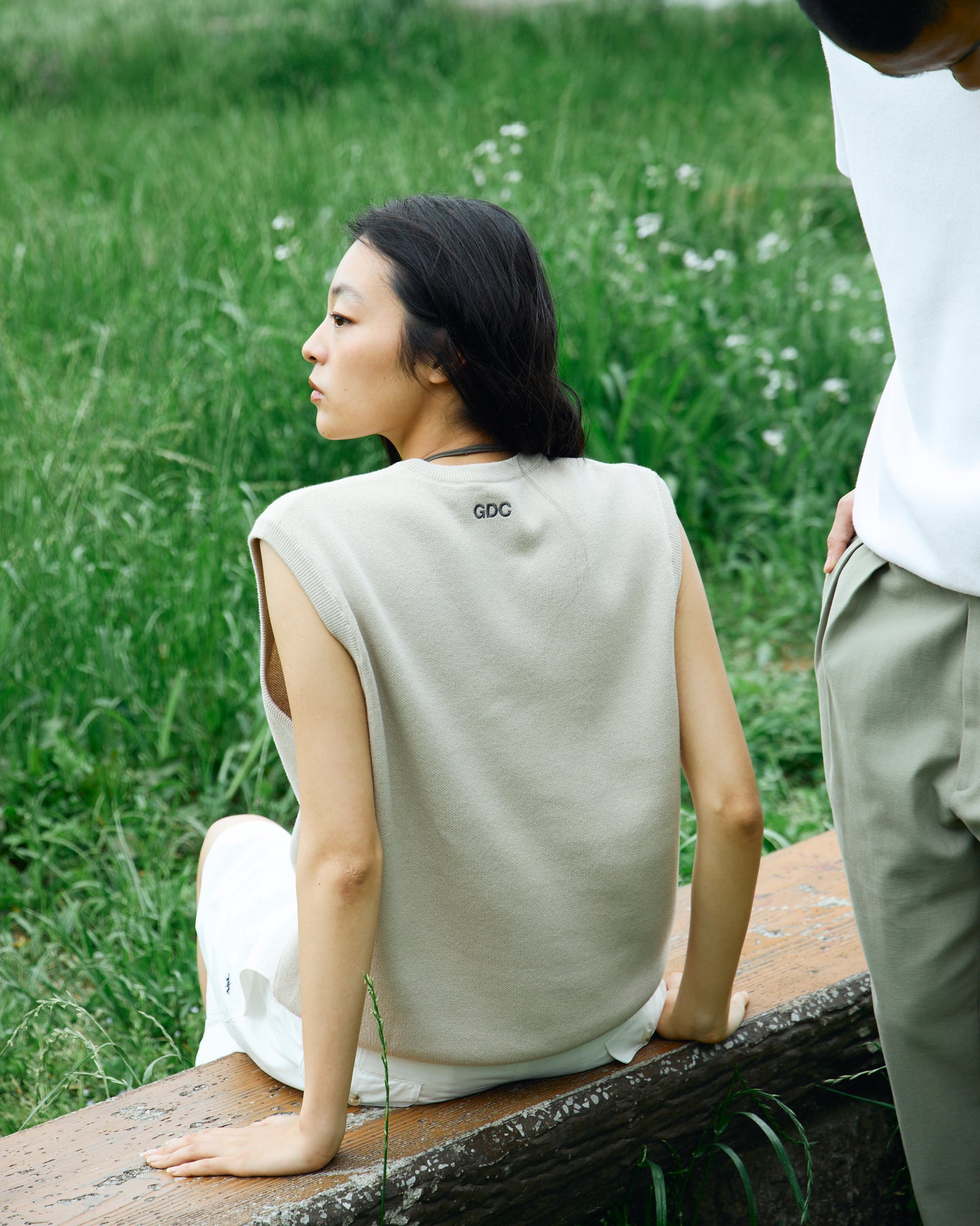 GDC×TW Cotton Knit Vest(発送予定：2026年8月上旬~)