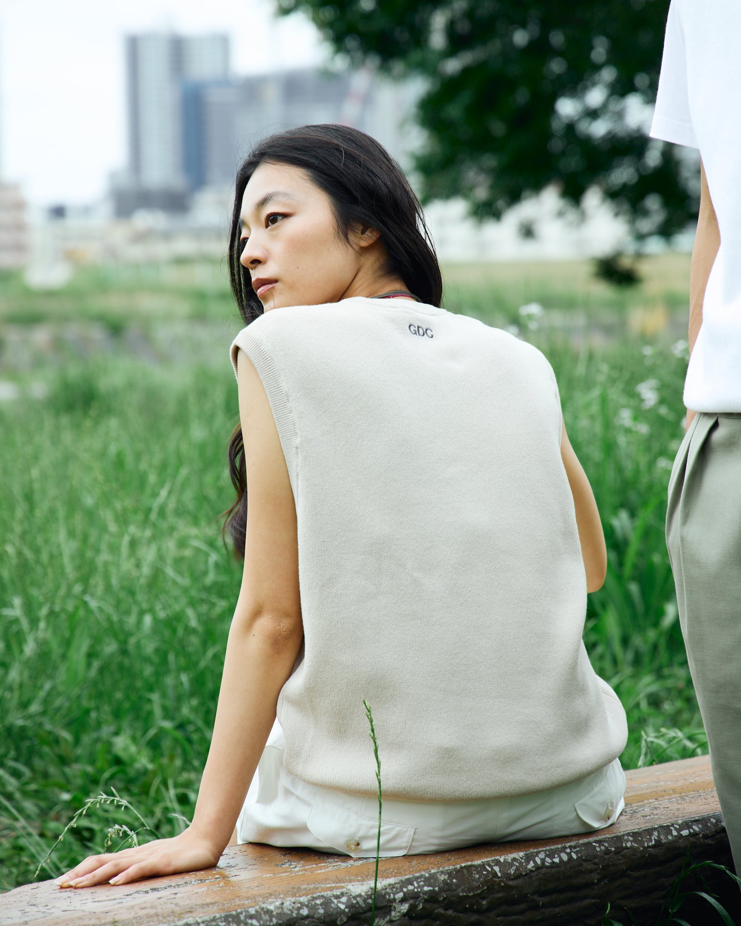 GDC×TW Cotton Knit Vest(発送予定：2026年8月上旬~)