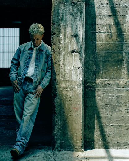 【FULLCOUNT×GDC】Classic Pleated Denim Jacket(Hand Wash)