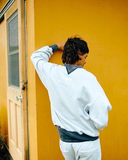 【RUSSELL×PROJECT D.】sunfaded crew sweatshirt(発送予定：2027年1月上旬~)