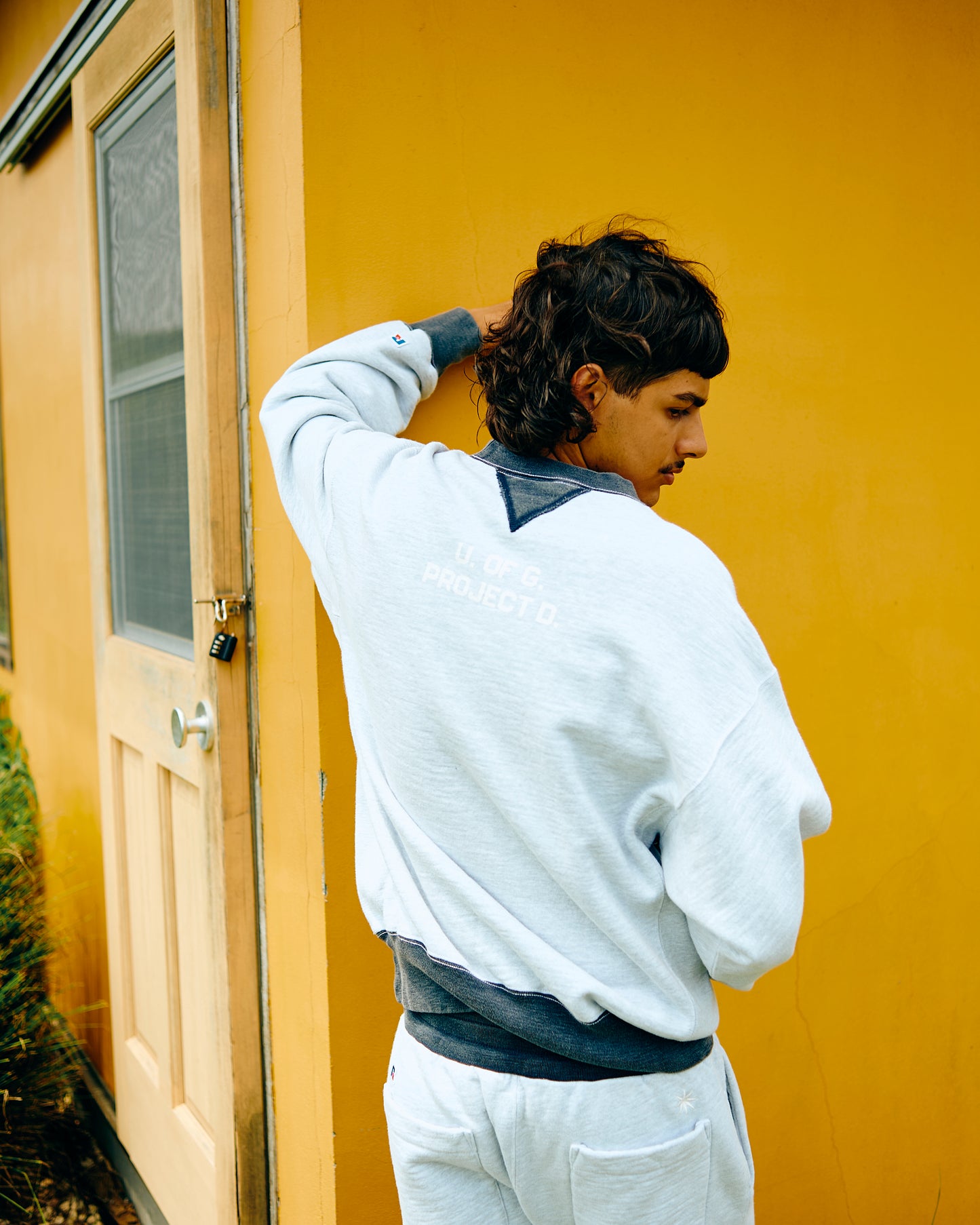 【RUSSELL×PROJECT D.】sunfaded crew sweatshirt(発送予定：2027年1月上旬~)