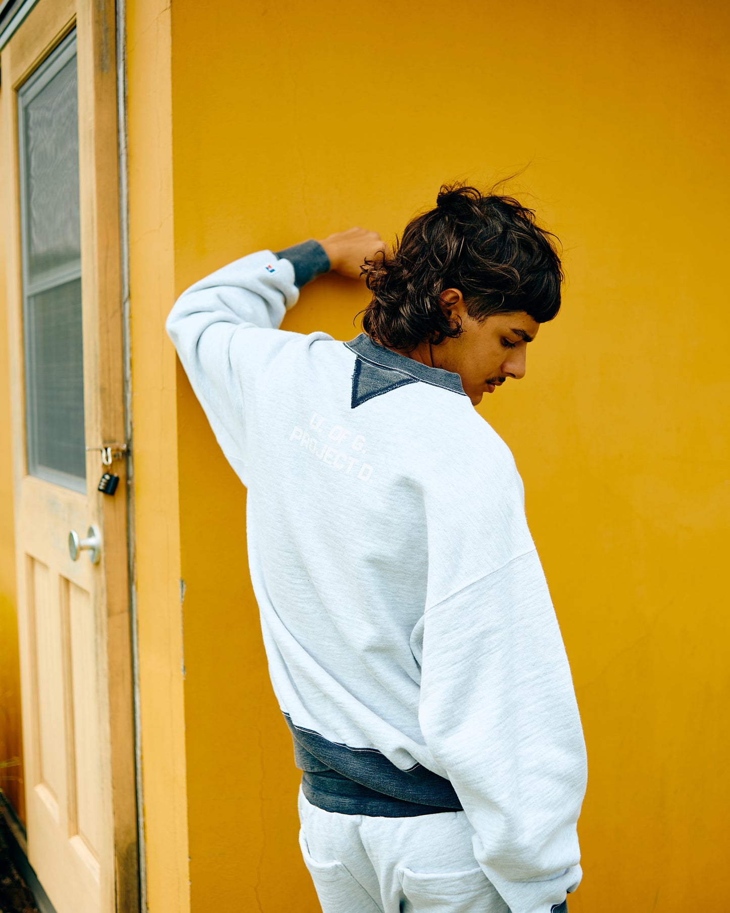 【RUSSELL×PROJECT D.】sunfaded crew sweatshirt(発送予定：2027年1月上旬~)