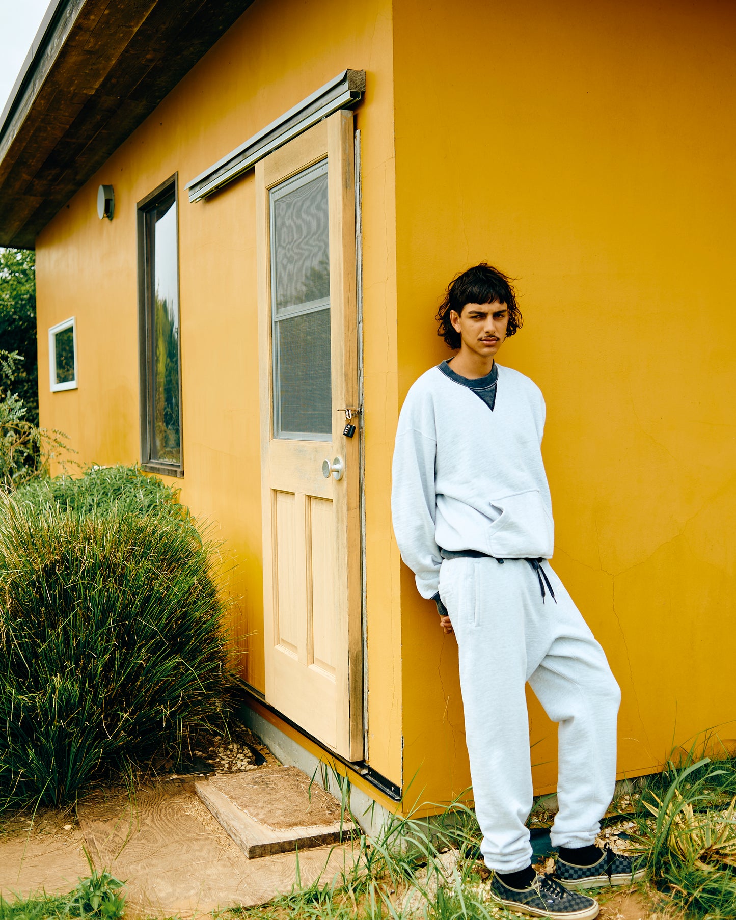 【RUSSELL×PROJECT D.】sunfaded sweat pants(発送予定：2027年1月上旬~)