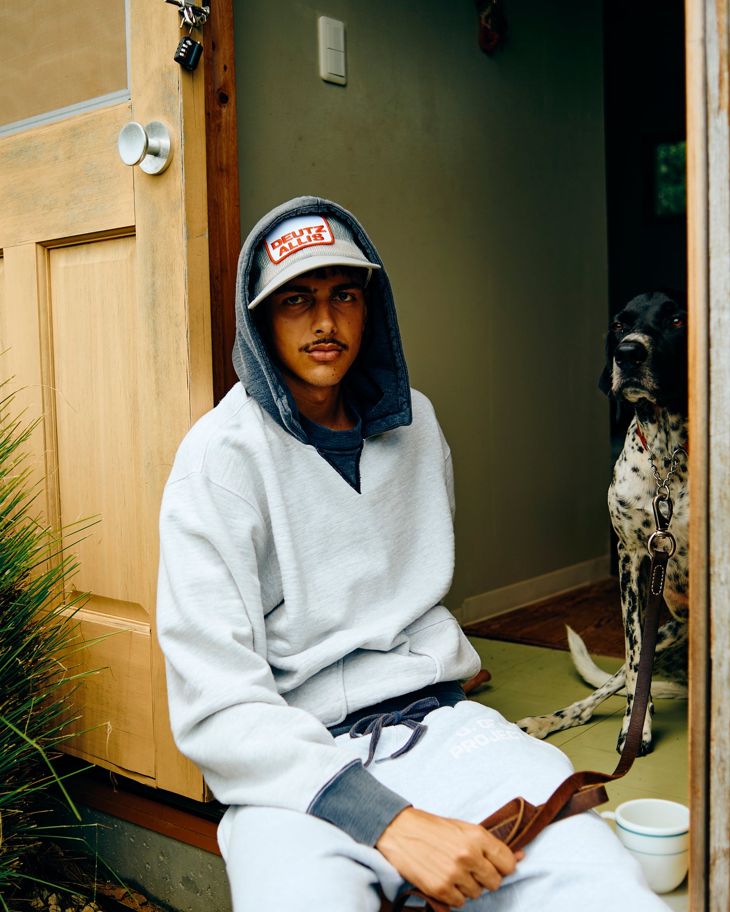 【RUSSELL×PROJECT D.】sunfaded sweat hoodie(発送予定：2027年1月上旬~)