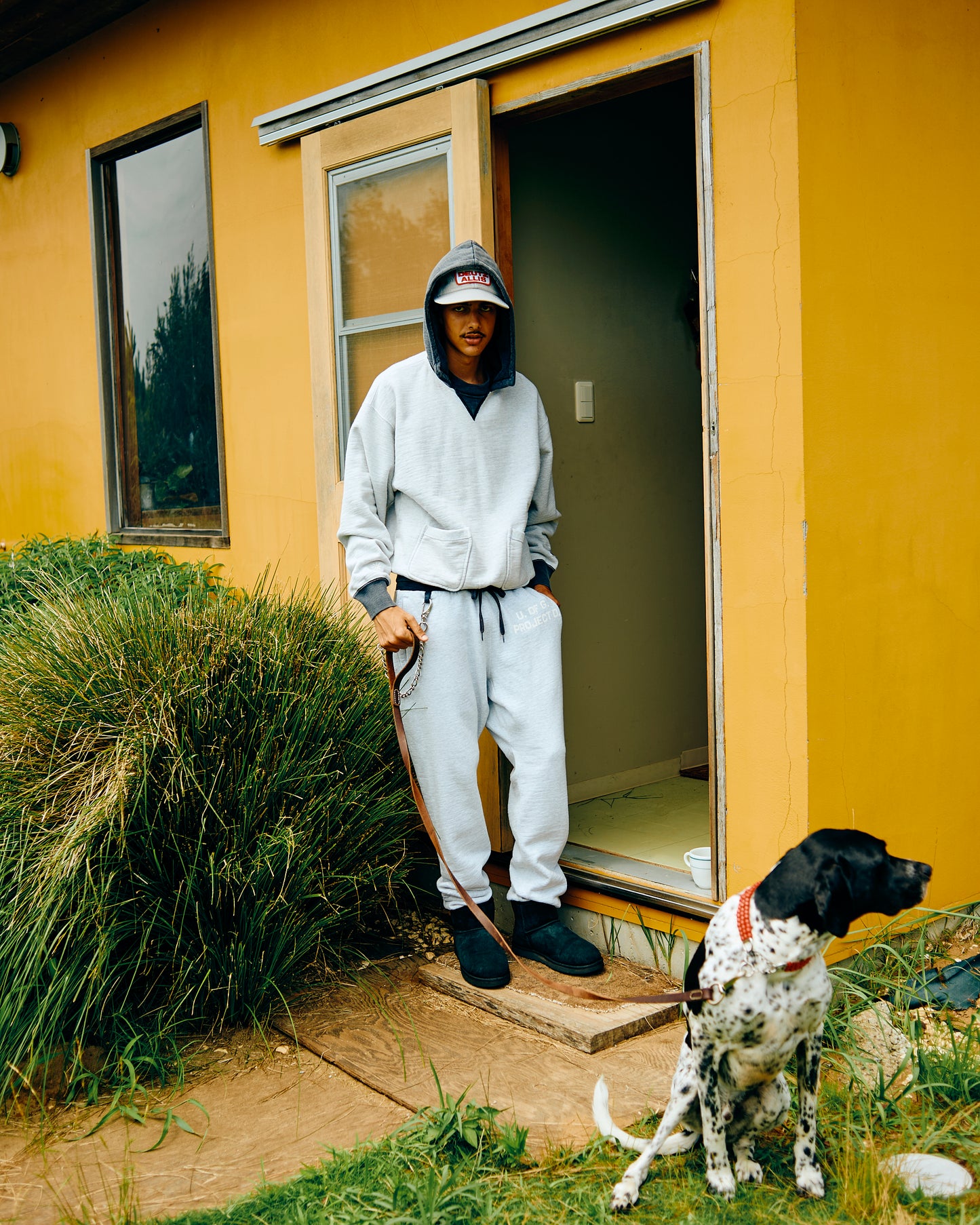 【RUSSELL×PROJECT D.】sunfaded sweat pants(発送予定：2027年1月上旬~)