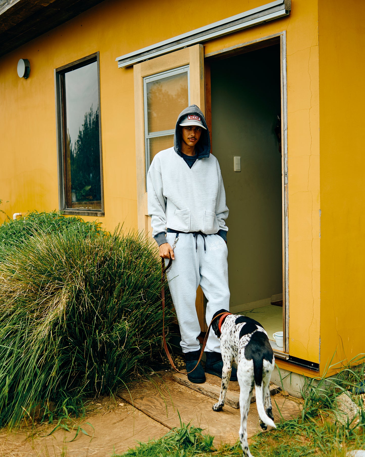 【RUSSELL×PROJECT D.】sunfaded sweat pants(発送予定：2027年1月上旬~)
