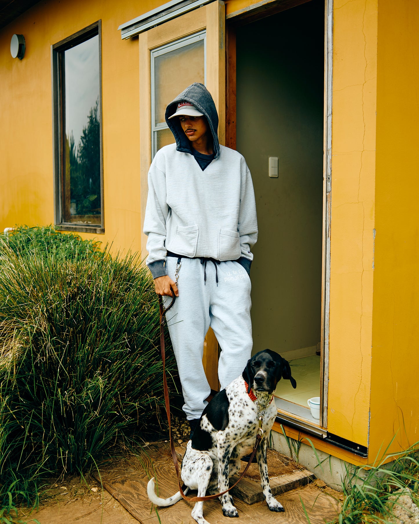 【RUSSELL×PROJECT D.】sunfaded sweat pants(発送予定：2027年1月上旬~)