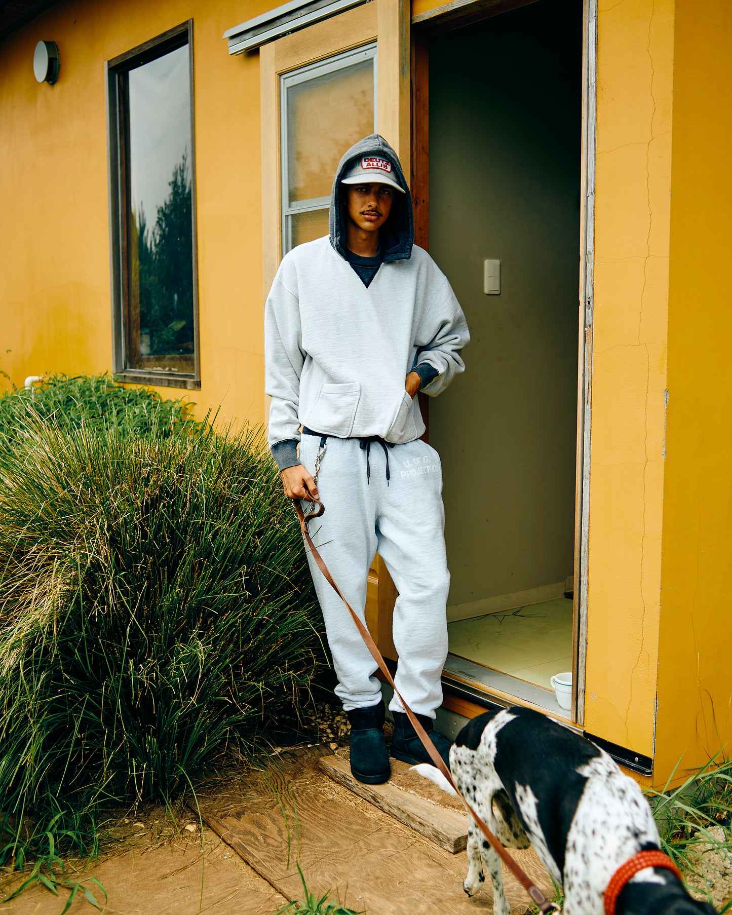 【RUSSELL×PROJECT D.】sunfaded sweat pants(発送予定：2027年1月上旬~)