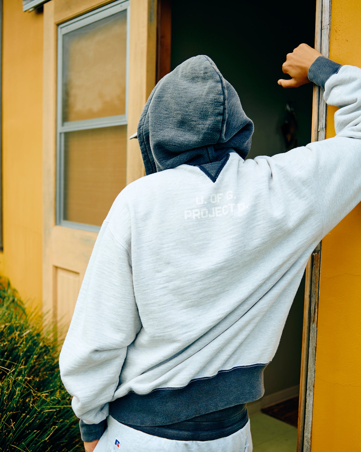 【RUSSELL×PROJECT D.】sunfaded sweat hoodie(発送予定：2027年1月上旬~)