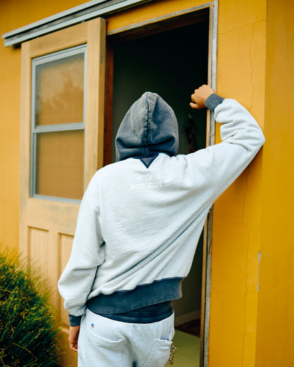 【RUSSELL×PROJECT D.】sunfaded sweat hoodie(発送予定：2027年1月上旬~)