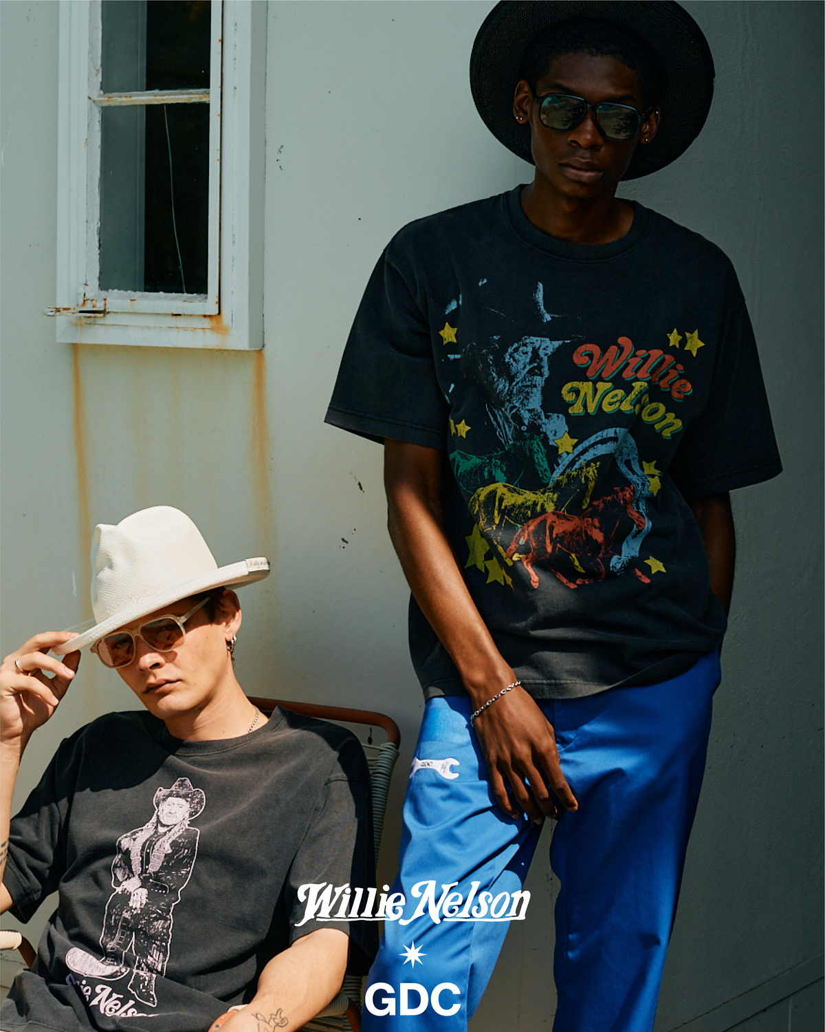 Willie Nelson×GDC】guitar Tee(発送予定:2026年7月下旬~) Willie Nelson×GDC】guitar Tee(発送予定:2026年7月下旬~)